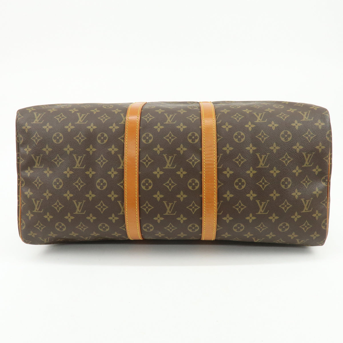 Louis Vuitton Monogram Keep All 55 Boston Bag Brown M41414
