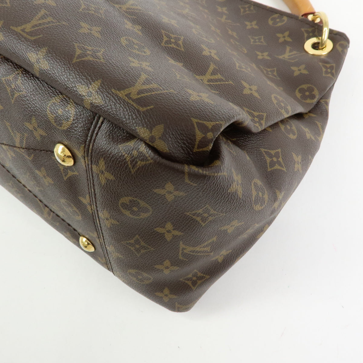 Louis Vuitton Monogram Artsy MM Shoulder Bag Brown M40249