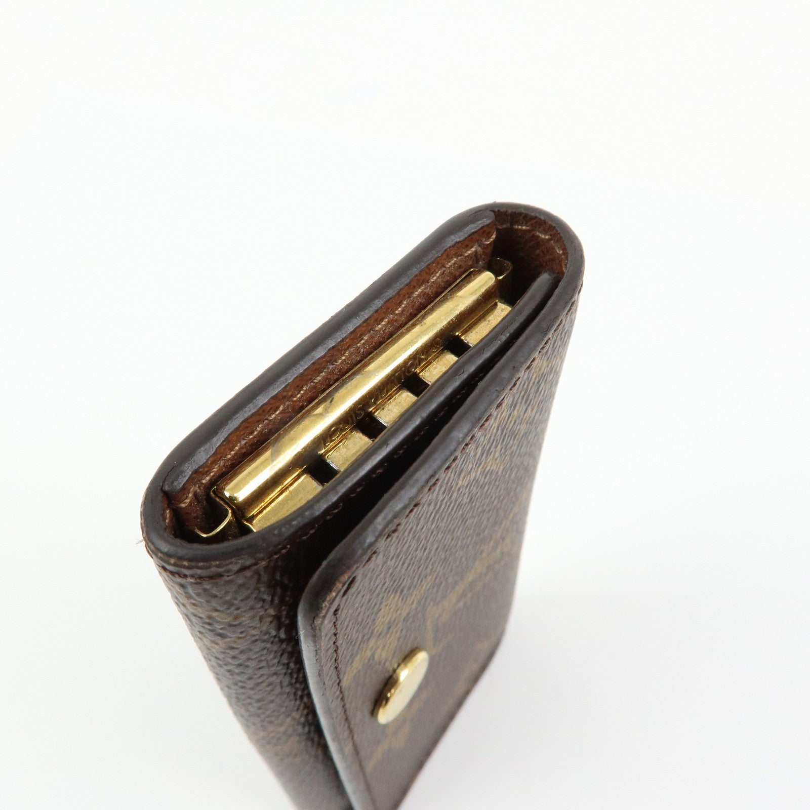 Louis Vuitton Monogram Multicles 4 Key Case Key Holder Brown M6263