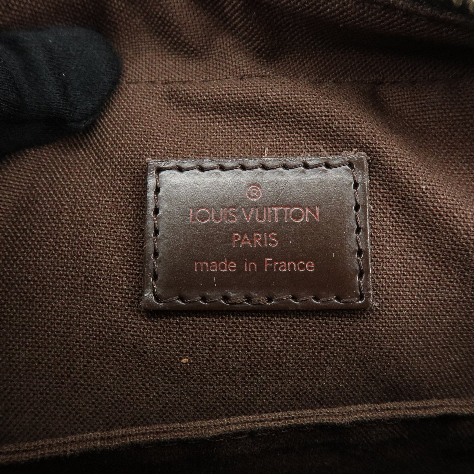 Louis Vuitton Damier Olaf PM Crossbody Shoulder Bag Brown N41442