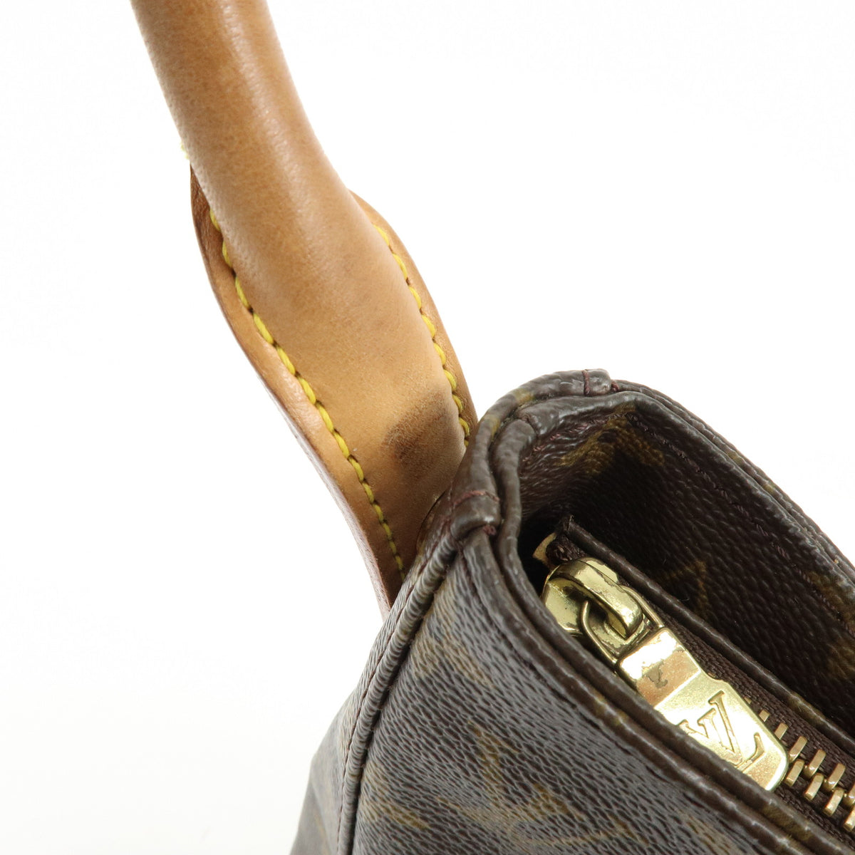 Louis Vuitton Monogram Looping GM Shoulder Bag Brown M51145