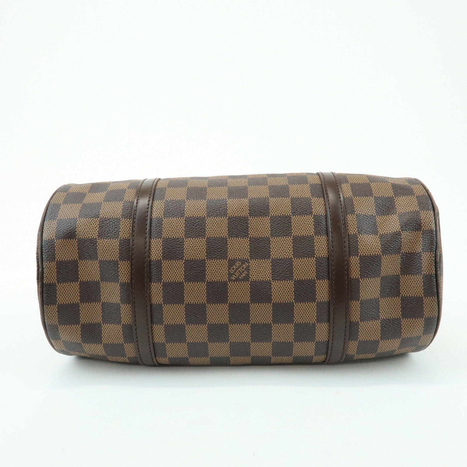 Louis Vuitton Damier Ebene Papillon 30 Hand Bag Brown N51303