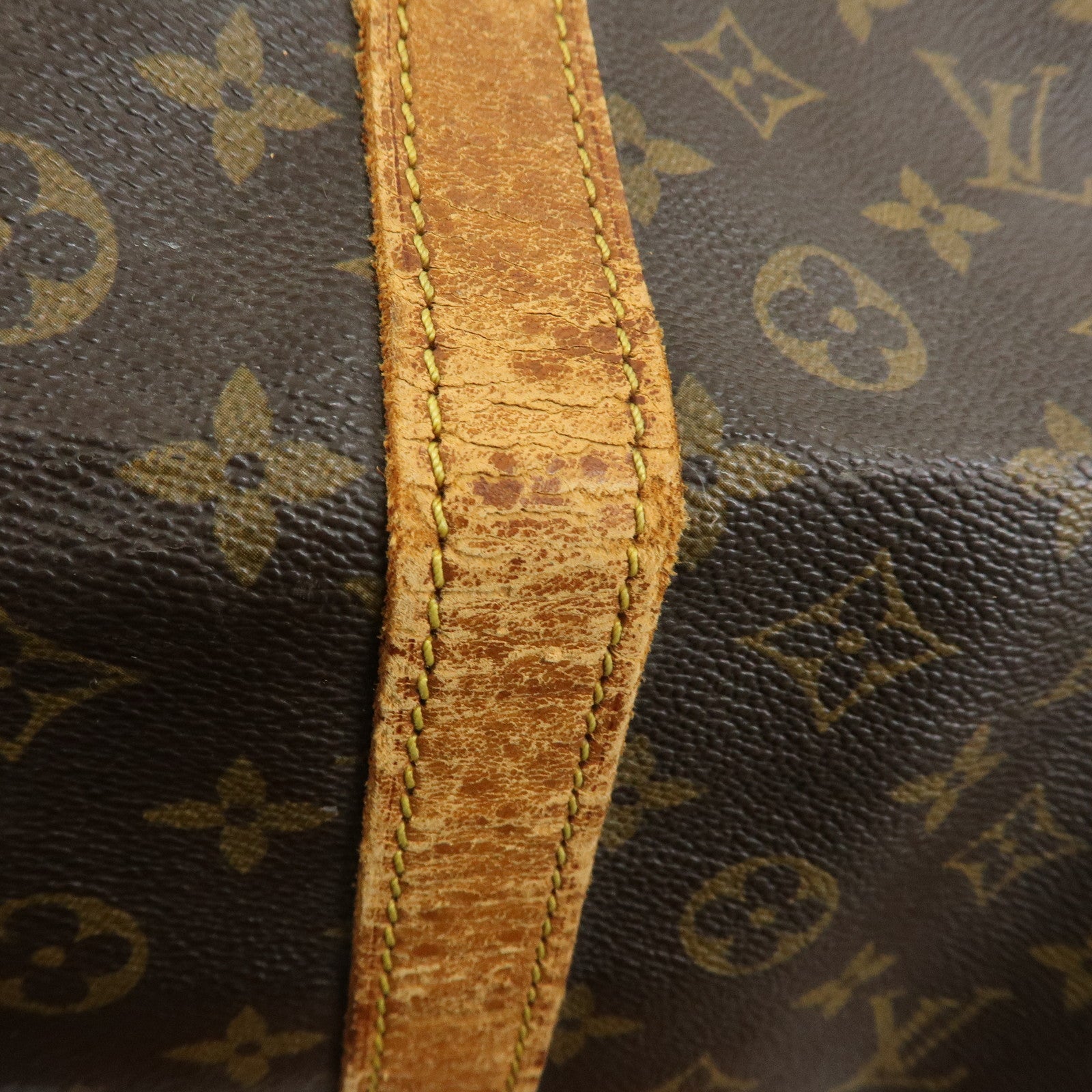 Louis Vuitton Monogram Keep All Bandouliere 60 Boston Bag M41412