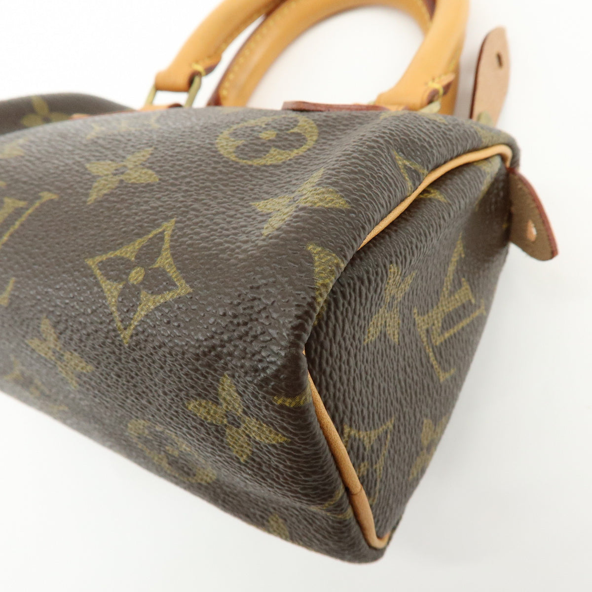 Louis Vuitton Monogram Mini Speedy Hand Bag and Strap M41534 J00109 Lot