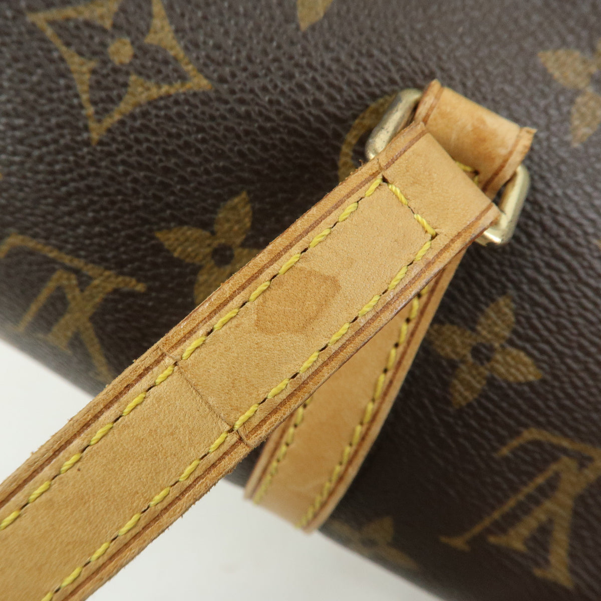 Louis Vuitton Monogram Papillon 30 Hand Bag Brown M51385