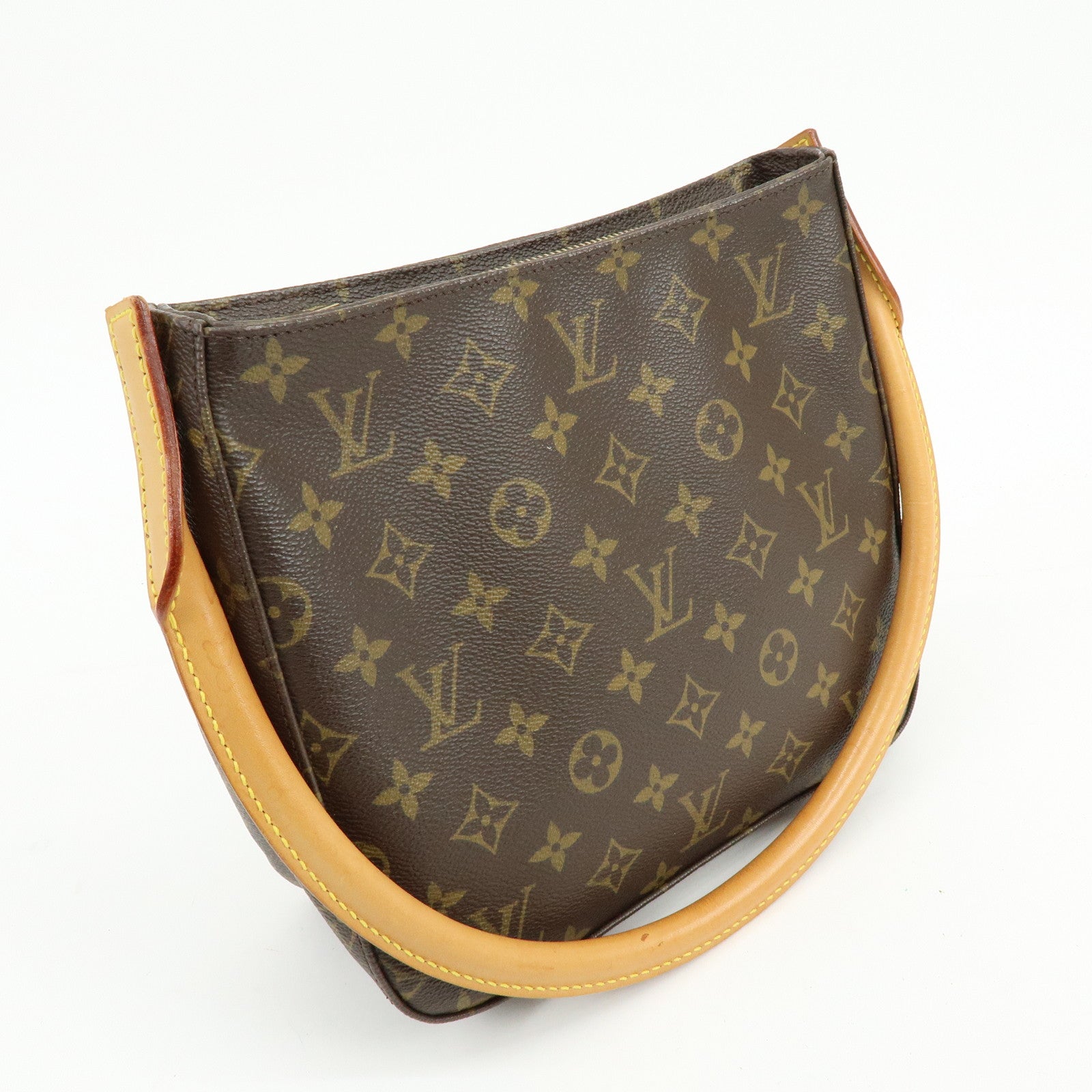 Louis Vuitton Monogram Looping MM Canvas Shoulder Bag Hand Bag M51146