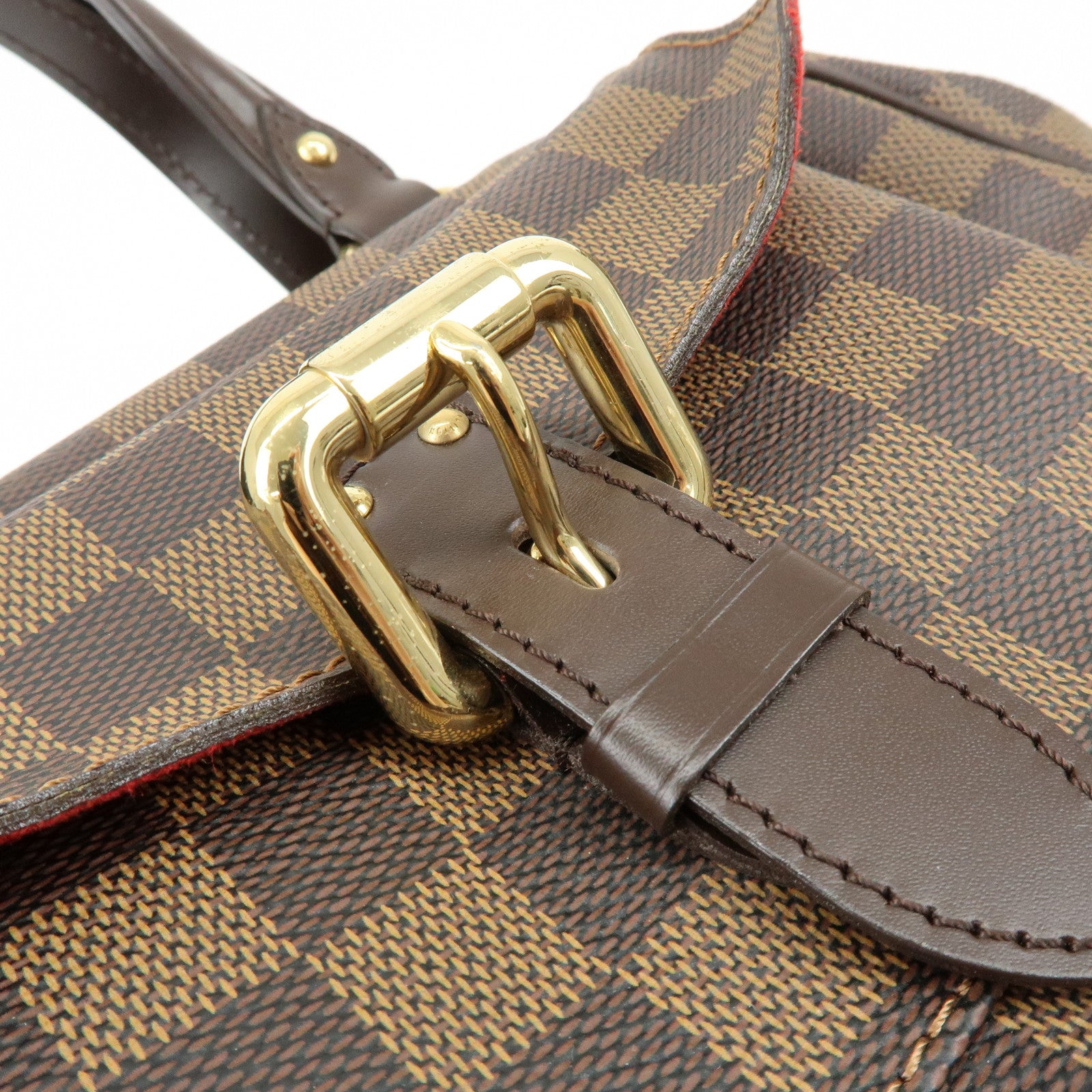 Louis Vuitton Damier Ebene Knightsbridge Boston Bag Hand Bag N51201