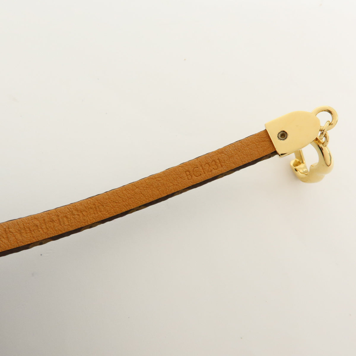 Louis Vuitton Monogram Say Yes Canvas Leather Bracelet M6758