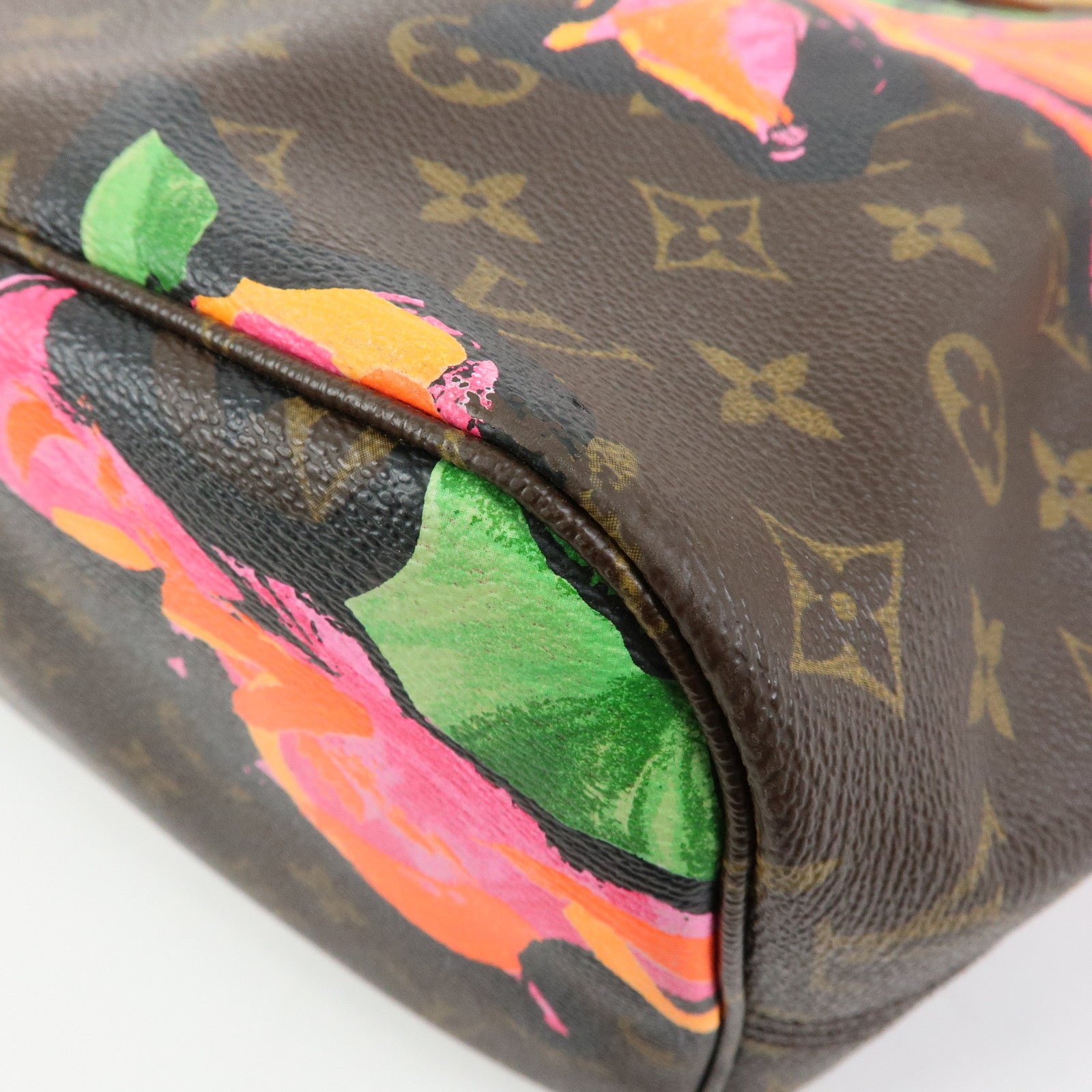 Louis Vuitton Monogram Rose Neverfull MM Tote Shoulder Bag M48613