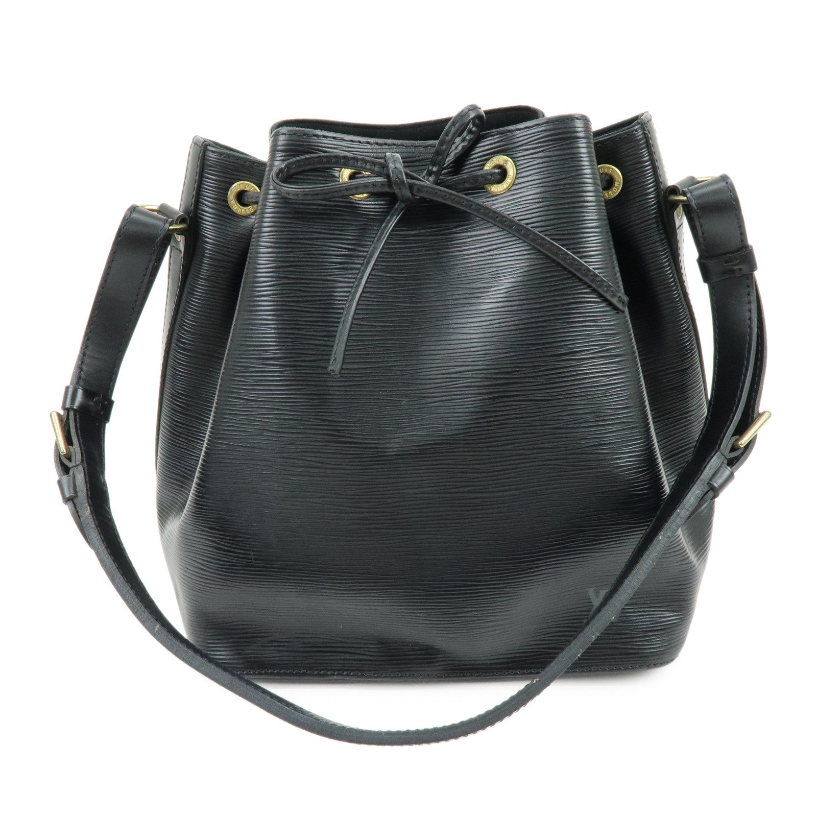 Louis Vuitton Epi Petit Noe Shoulder Bag Noir Black M44102
