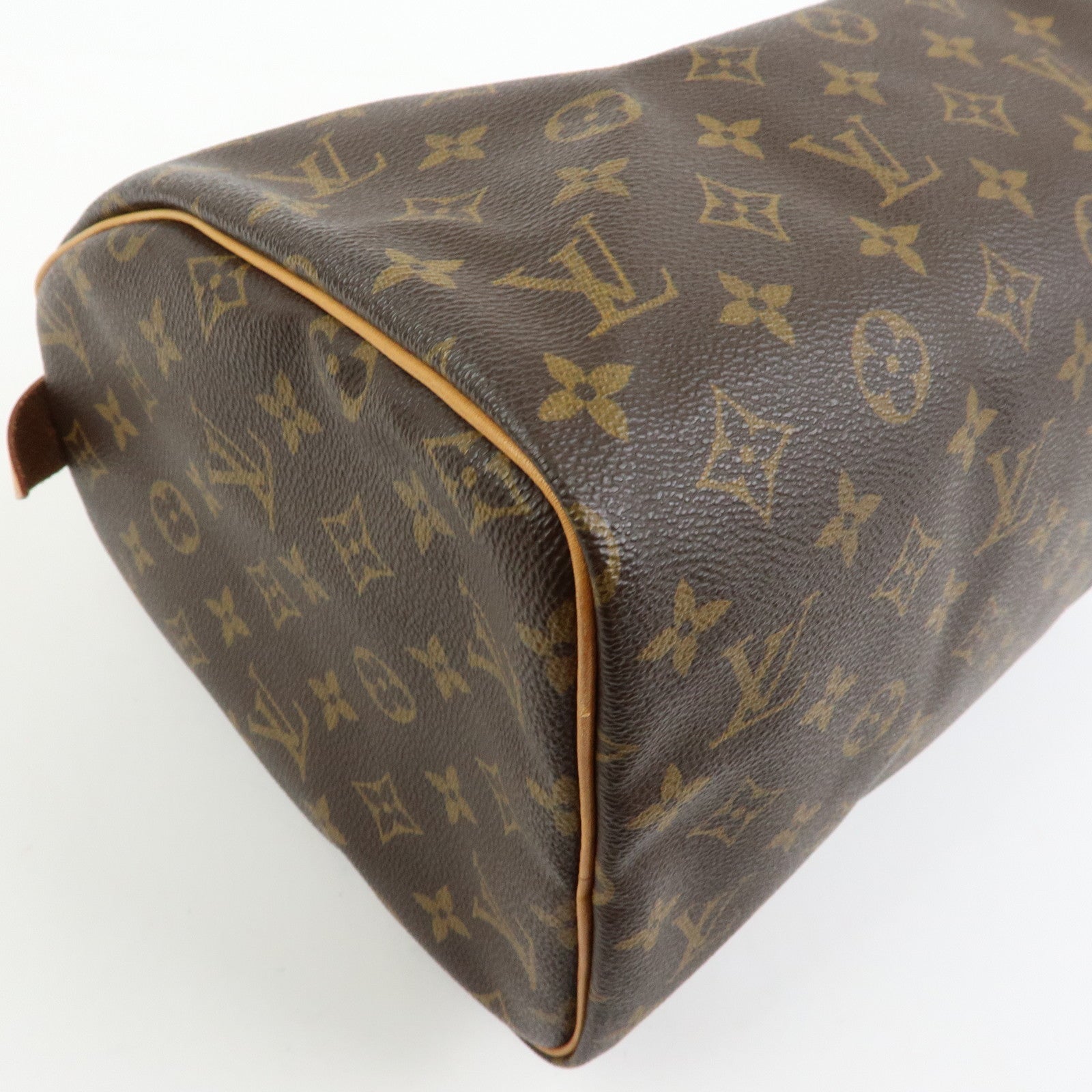 Louis Vuitton Monogram Speedy 30 Boston Bag Hand Bag Brown M41526