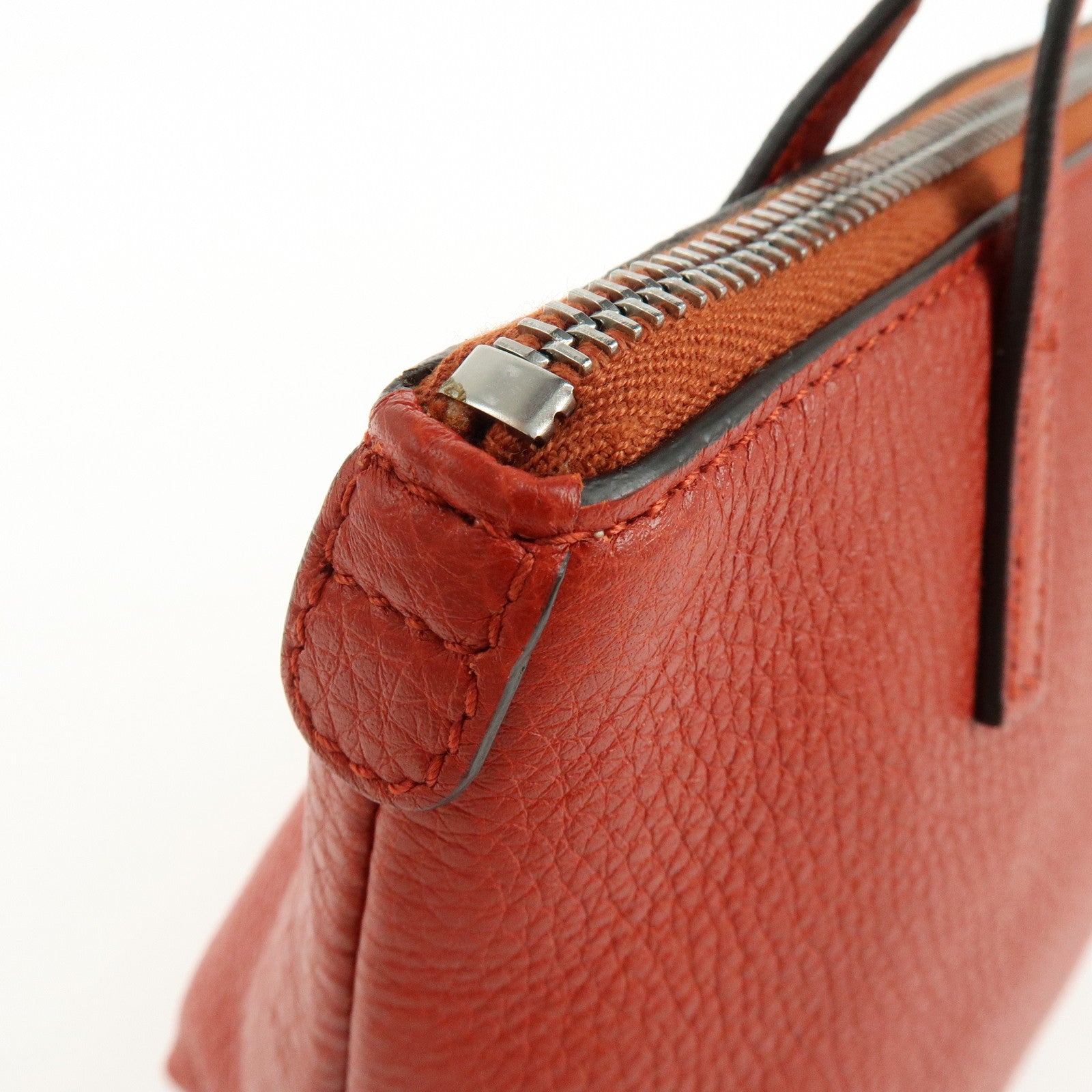 GUCCI Children's Interlocking G SOHO Leather Hand Bag Red 340618