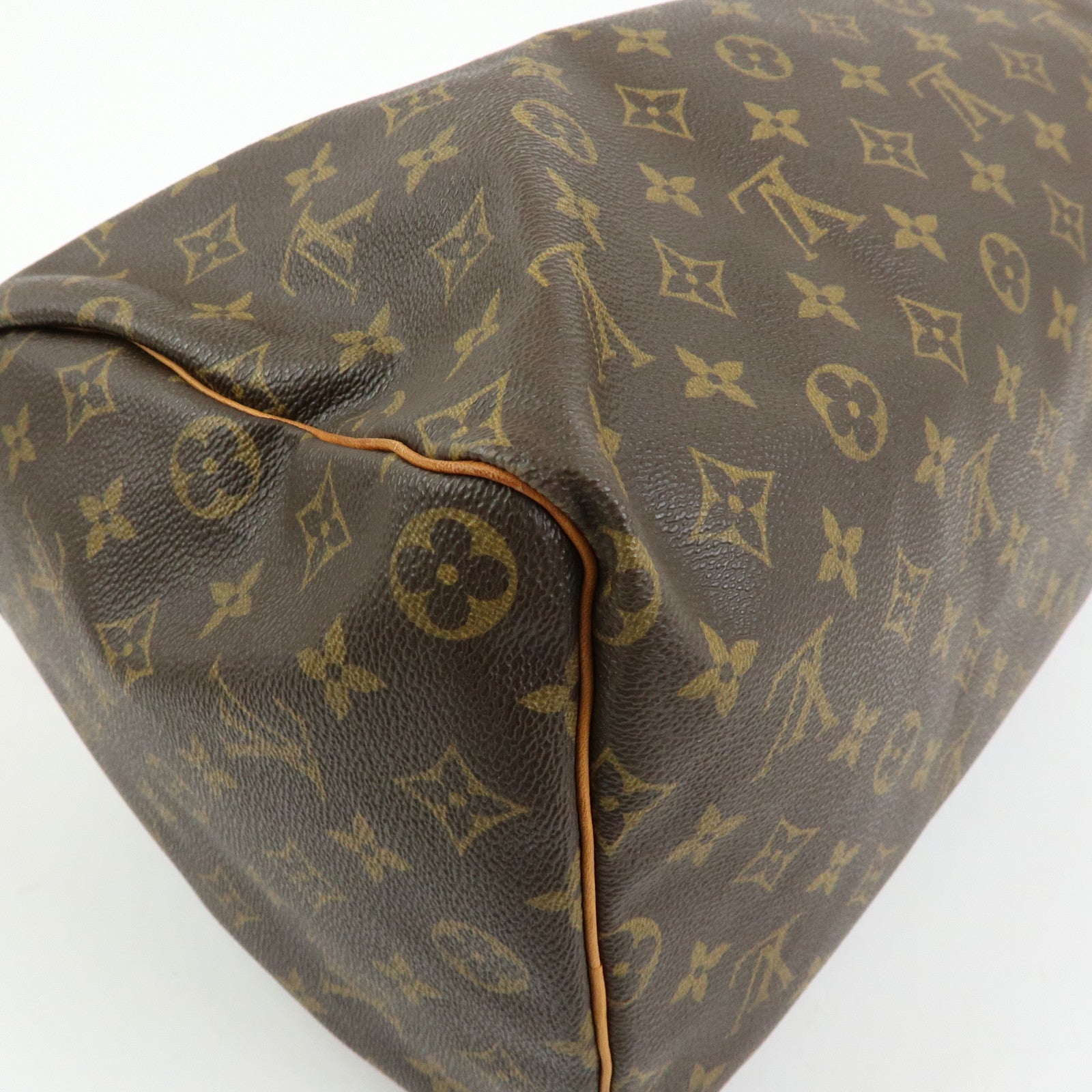Louis Vuitton Monogram Speedy 40 Hand Bag Boston Bag Brown M41522