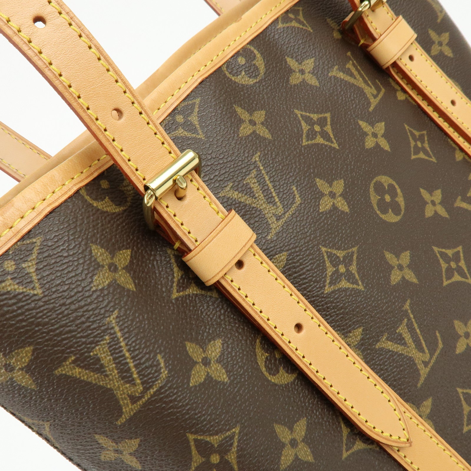Louis Vuitton Monogram Bucket GM Tote Bag Shoulder Bag M42236