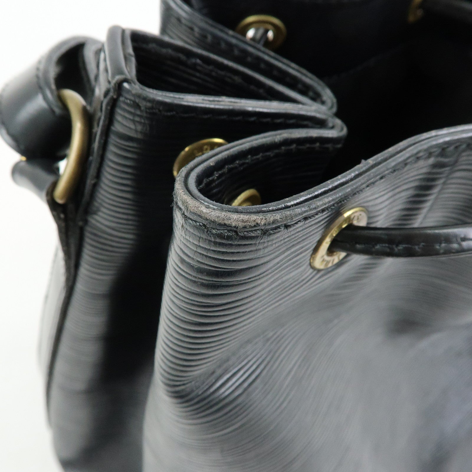 Louis Vuitton Epi Leather Petit Noe Shoulder Bag Noir Black M59012