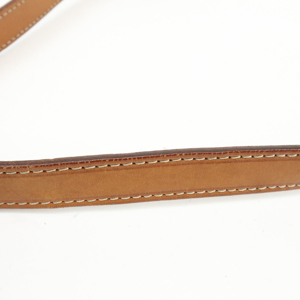 CELINE Macadam Canvas Leather Shoulder Bag Crossbody Bag Brown