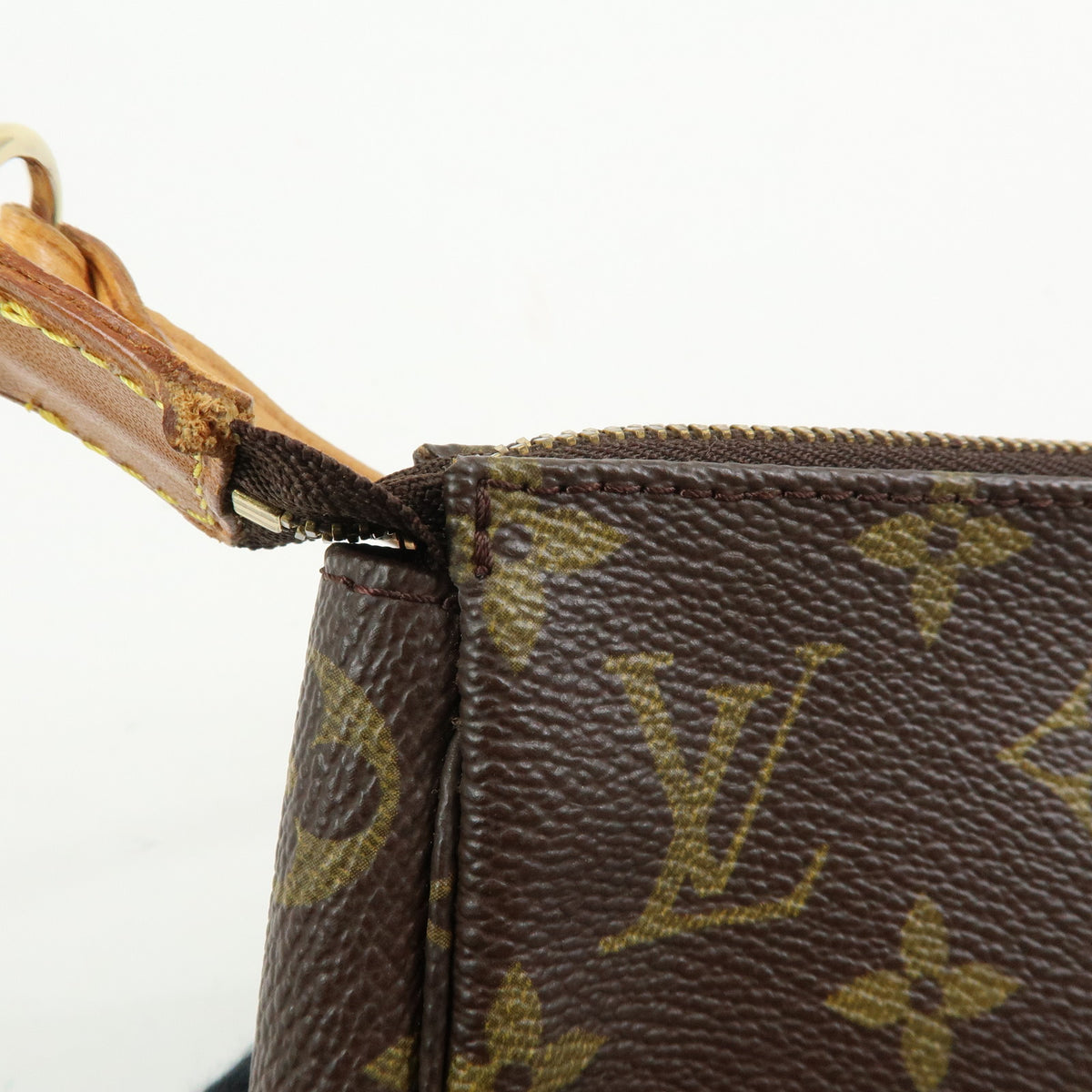 Louis Vuitton Monogram Pochette Accessoires Pouch Hand Bag M51980