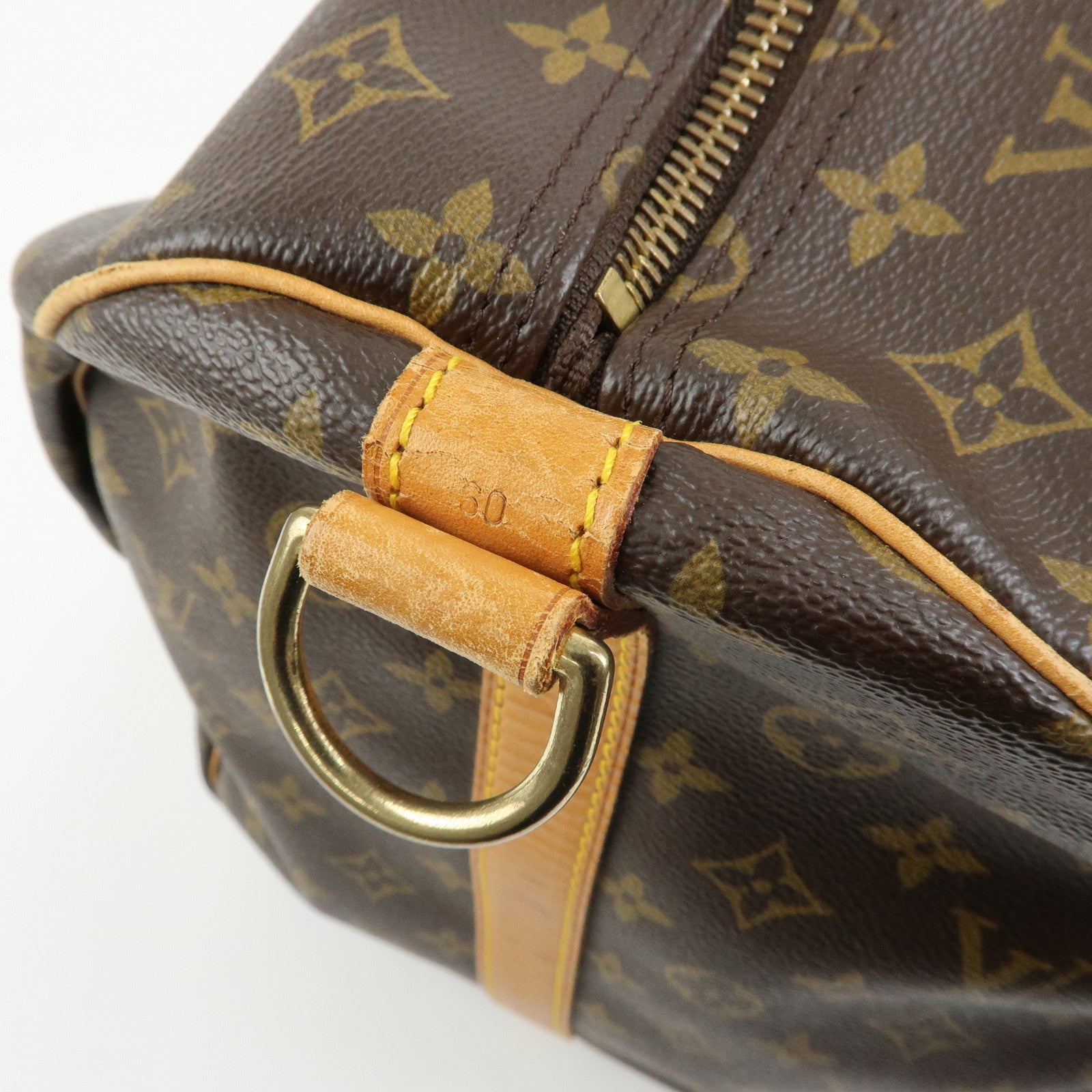 Louis Vuitton Monogram Keep All Bandouliere 60 Boston Bag M41412