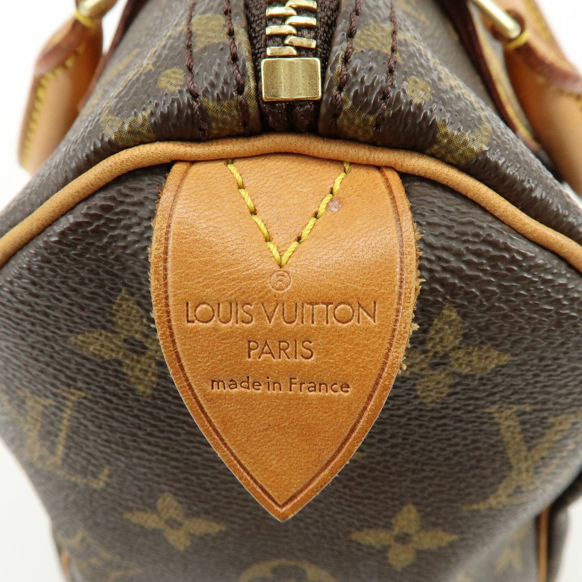 Louis Vuitton Monogram Speedy 25 Boston Bag Hand Bag Brown M41528