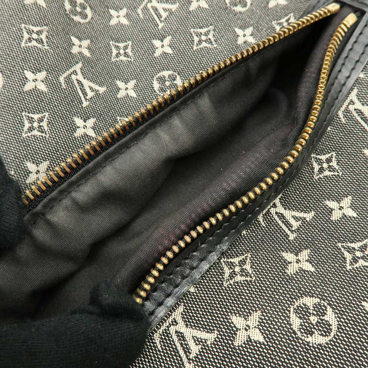 Louis Vuitton Monogram Mini Lucille GM Tote Bag Hand Bag Noir M92609