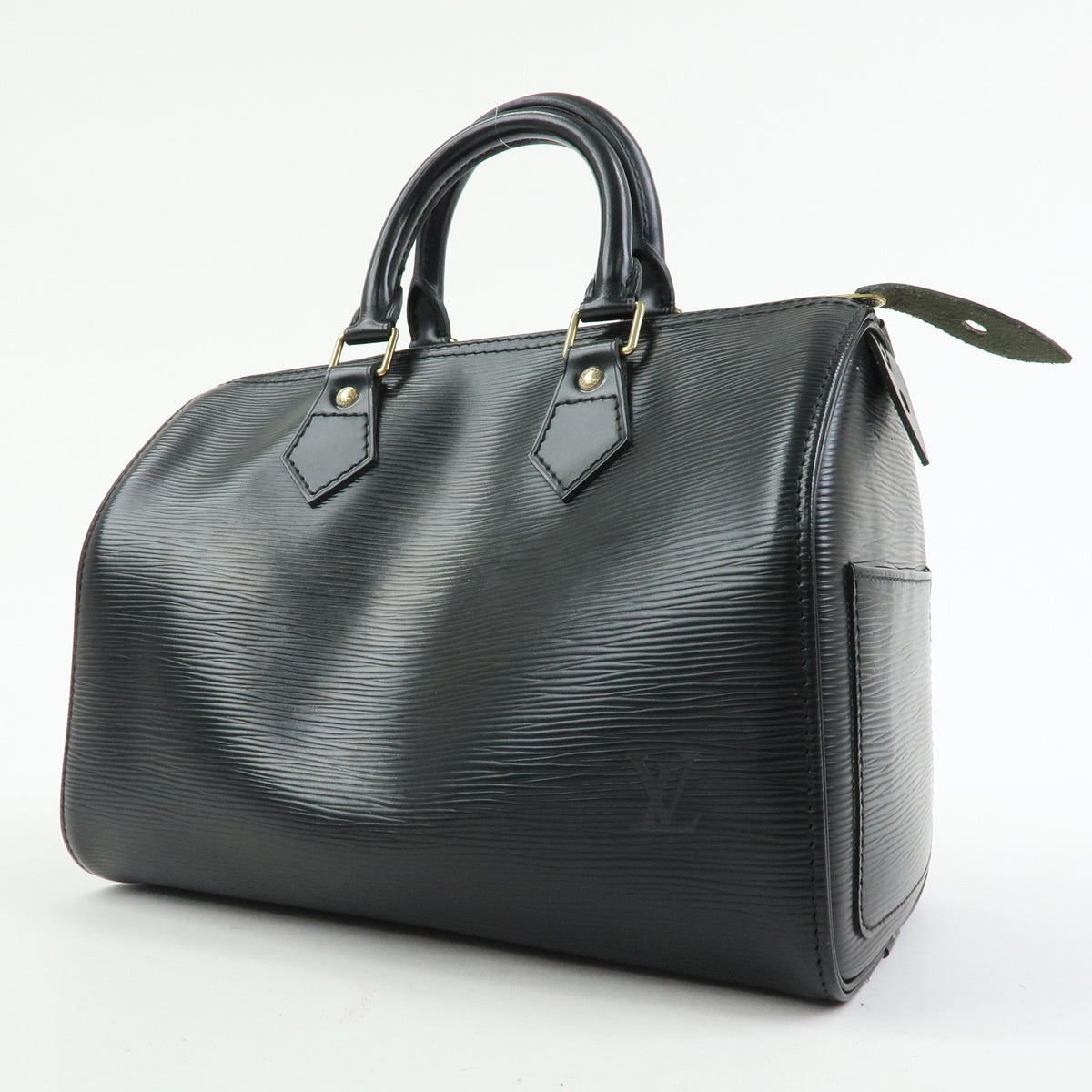 Louis Vuitton Epi Leather Speedy 25 Hand Bag Boston Bag Noir M59032