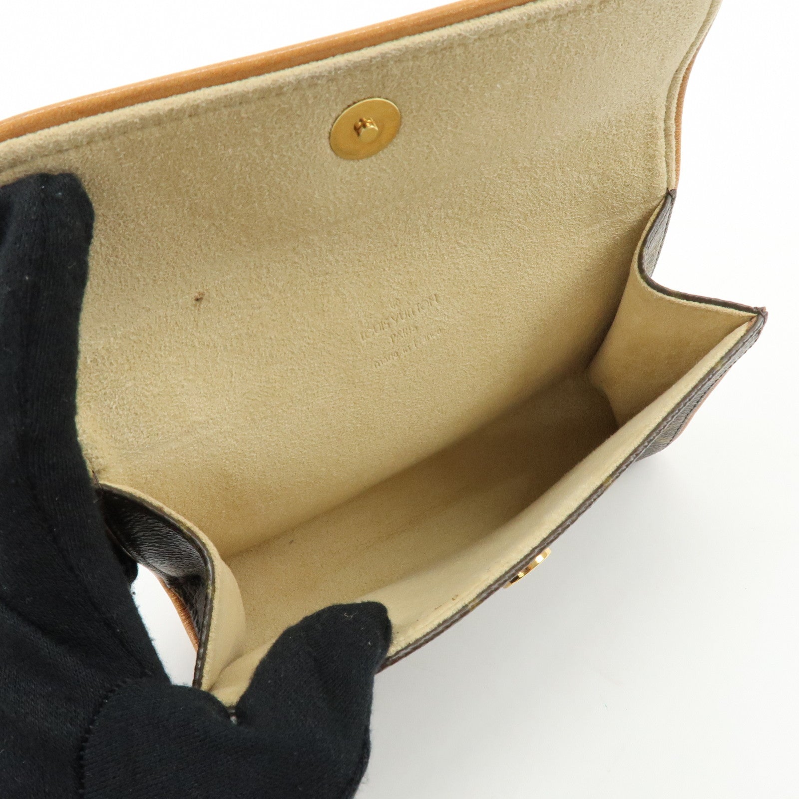 Louis Vuitton Monogram Pochette Florentine Waist Bag Belt S M51855