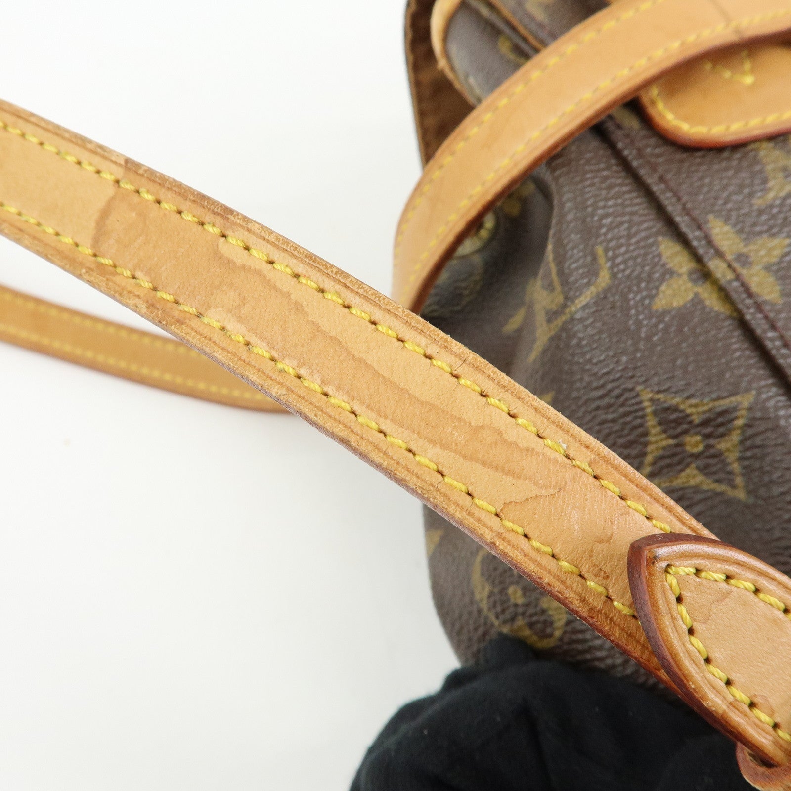 Louis Vuitton Monogram Montsouris Mini Backpack Rucksack Brown M51137
