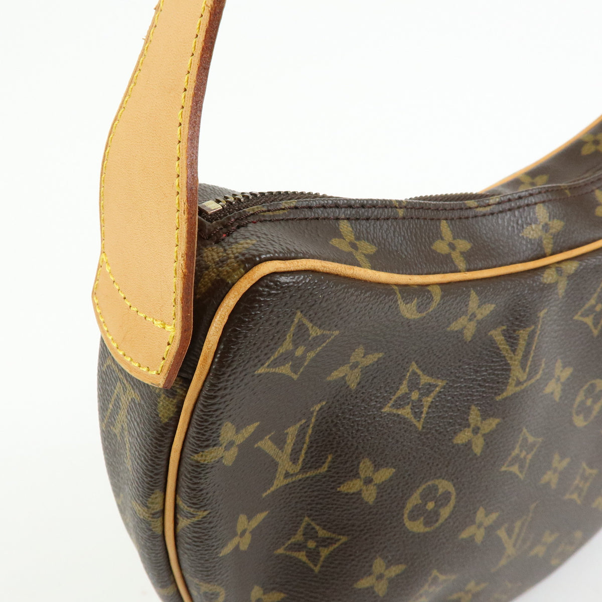 Louis Vuitton Monogram Croissant MM Shoulder Bag Hand Bag Brown M51512