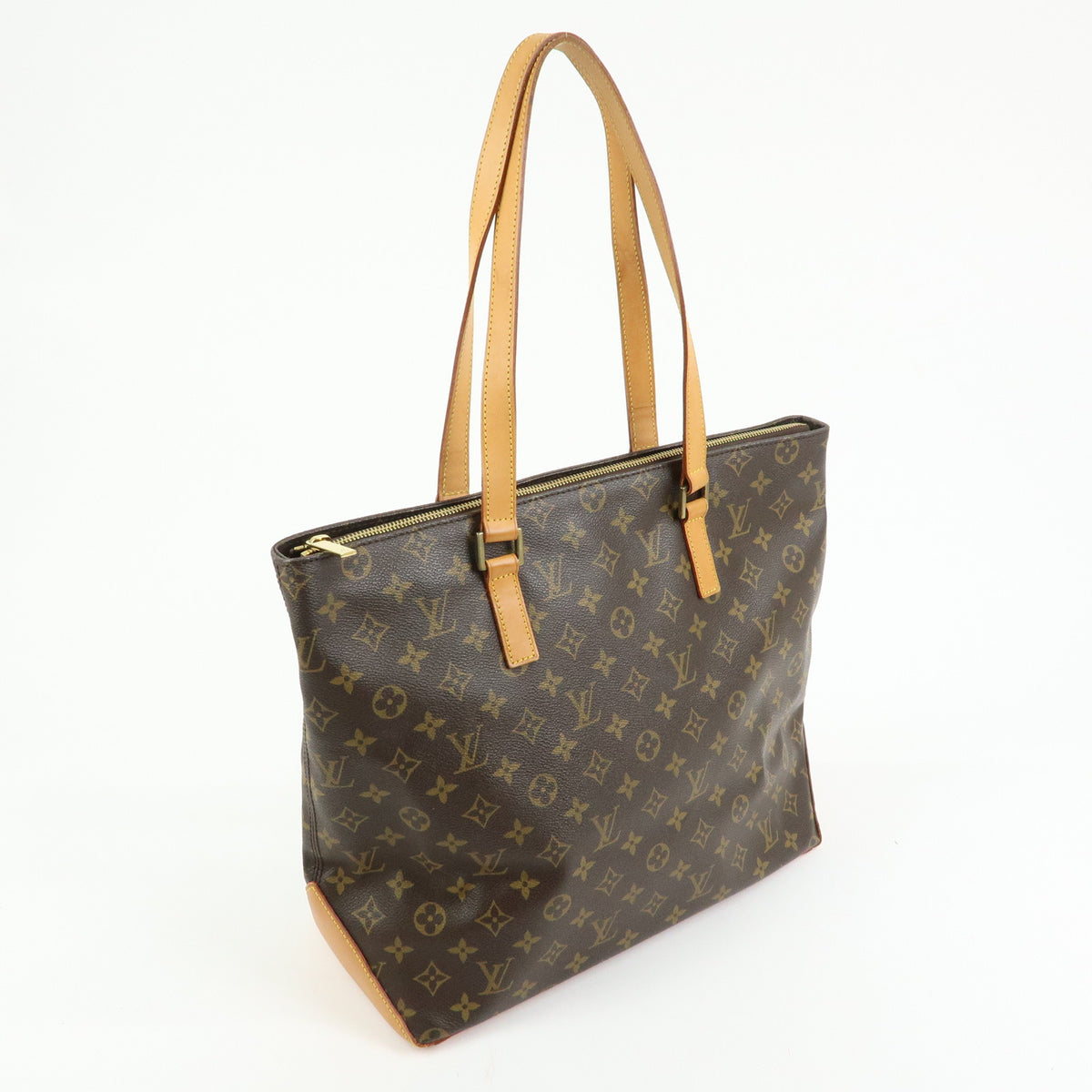 Louis Vuitton Monogram Cabas Mezzo Tote Bag Shoulder Bag M51151