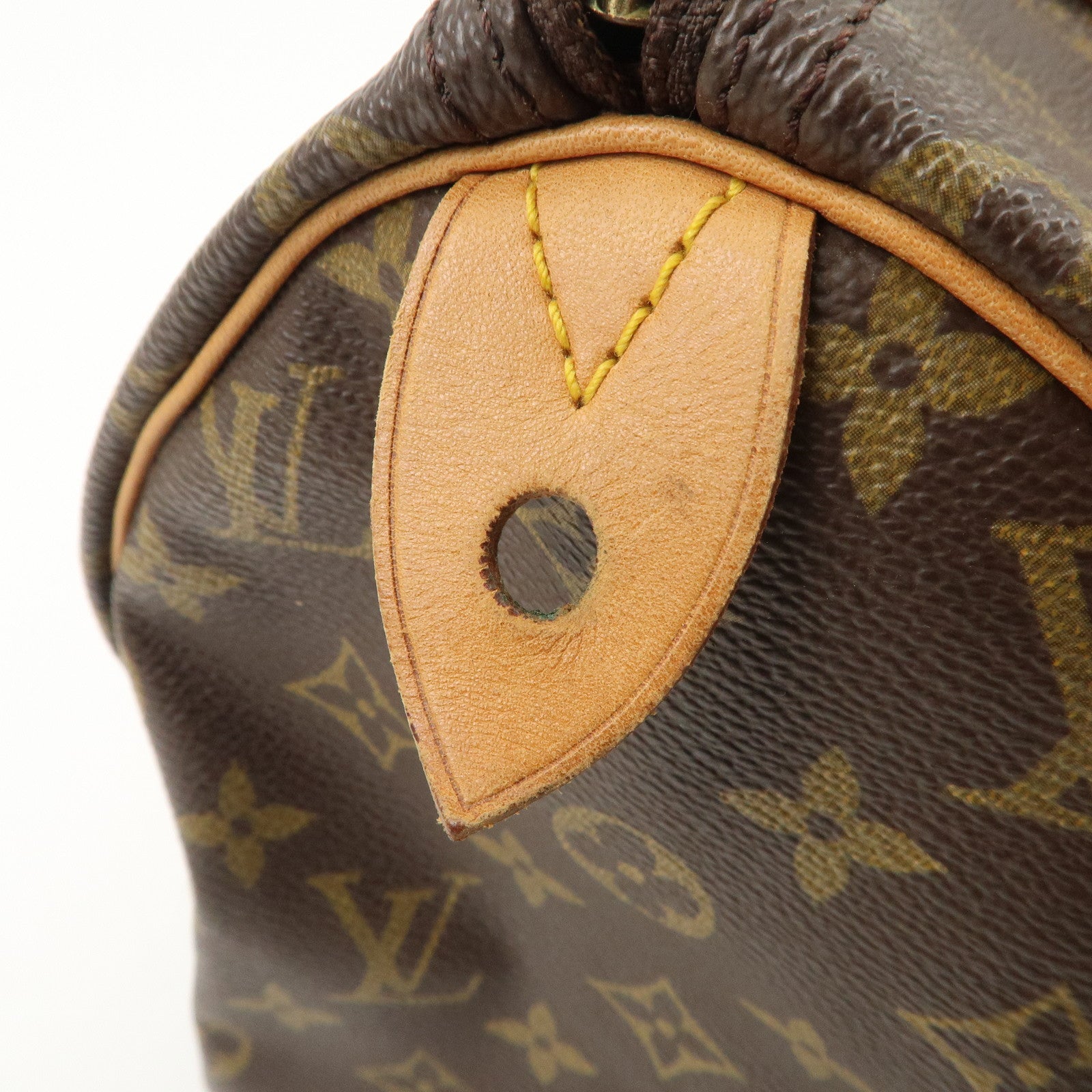 Louis Vuitton Monogram Speedy 30 Hand Bag Boston Bag M41526 Used