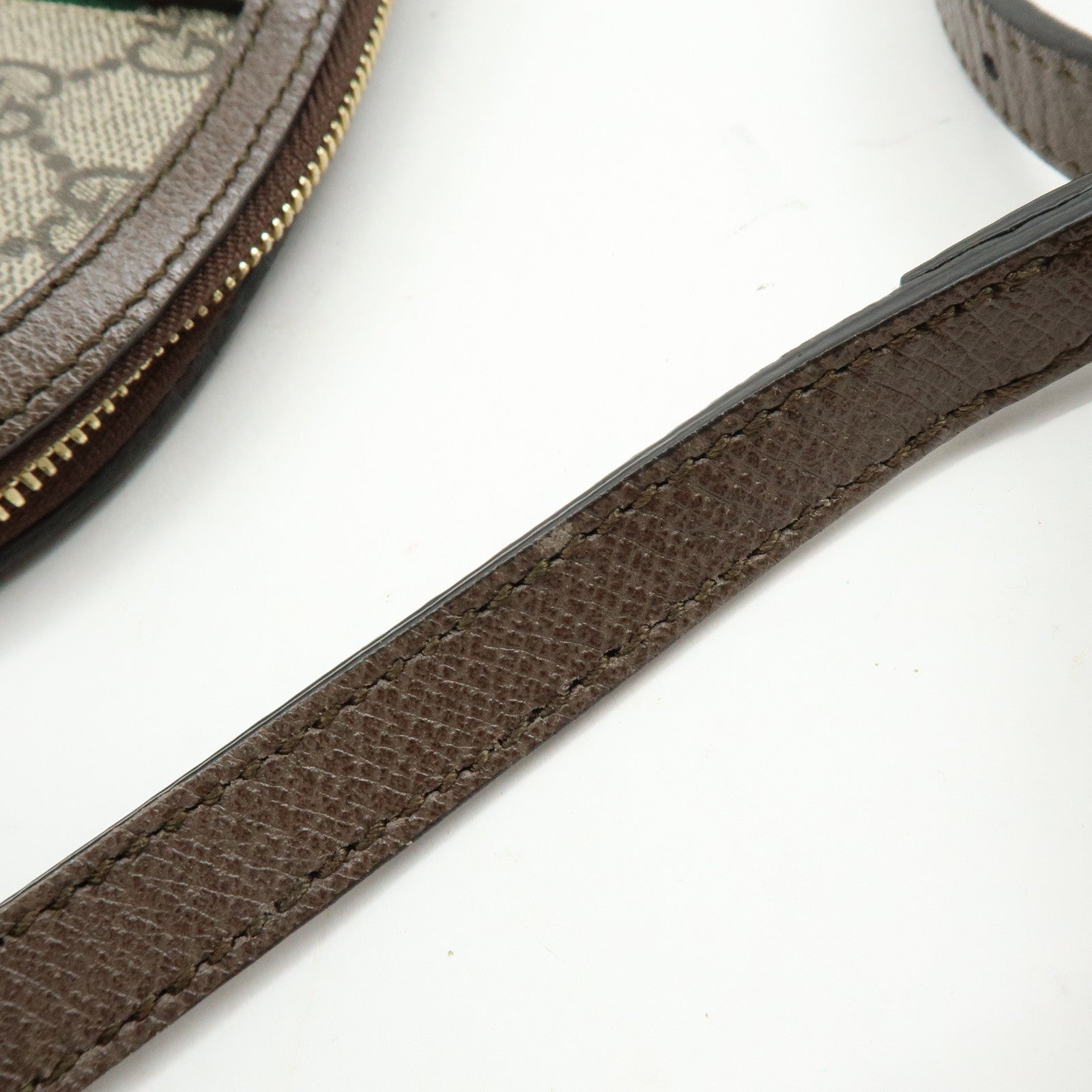 GUCCI Ophidia Double G Sherry GG Supreme Leather Shoulder Bag 499621