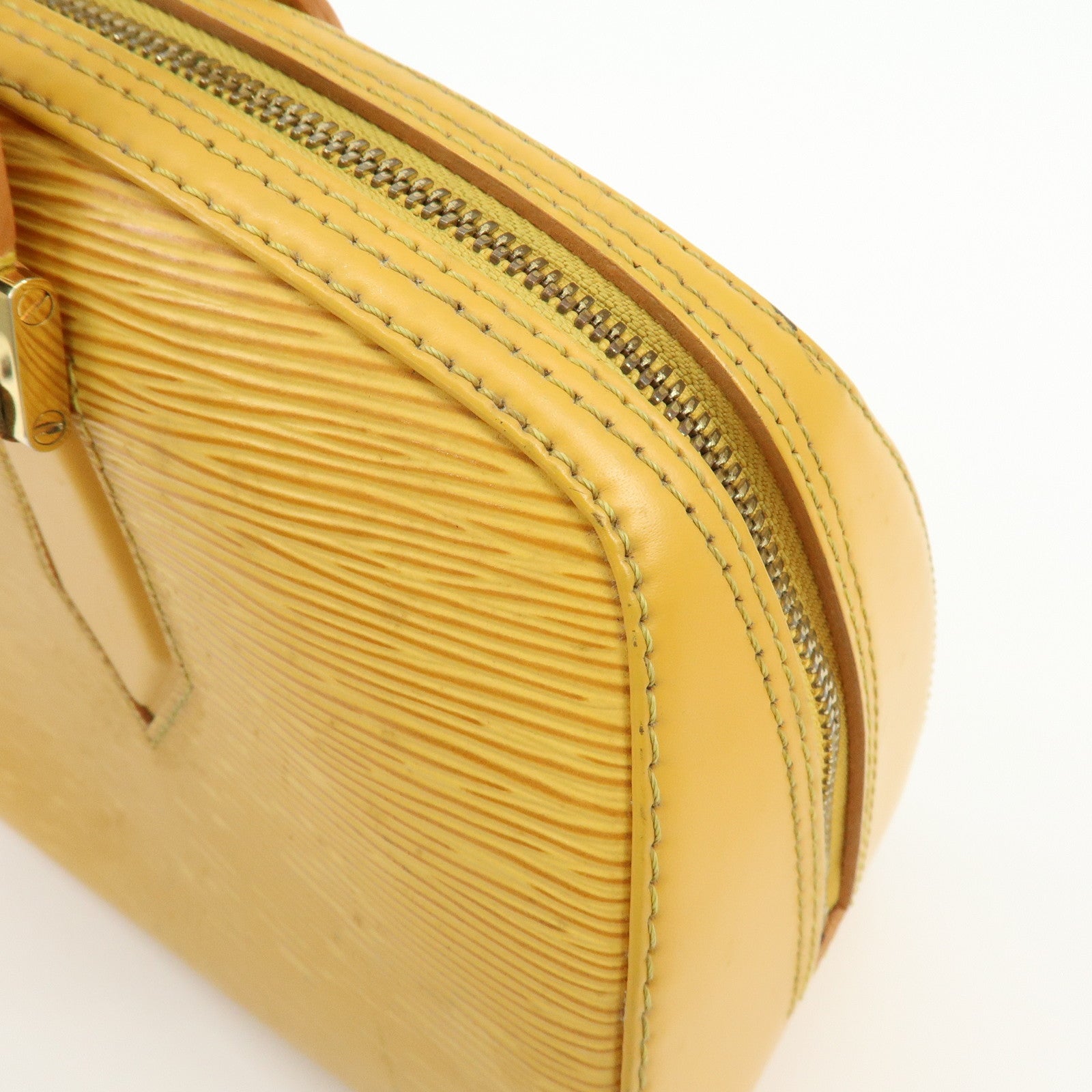 Louis Vuitton Epi Jasmine Hand Boston Bag Tassilli Yellow M52089