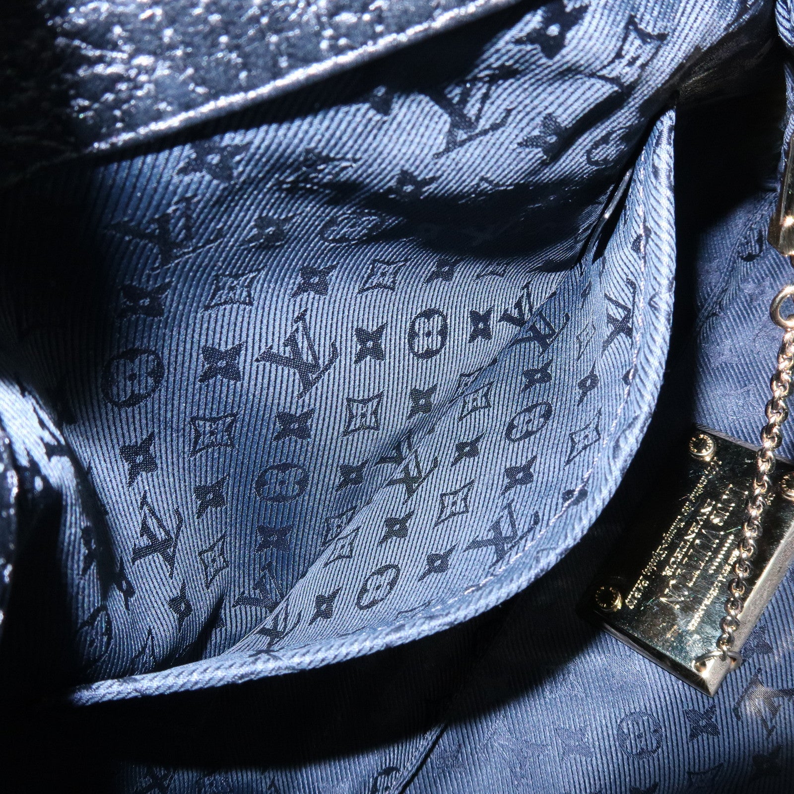 Louis Vuitton Monogram Motard Pochette Altair Clutch Bag Noir M40495