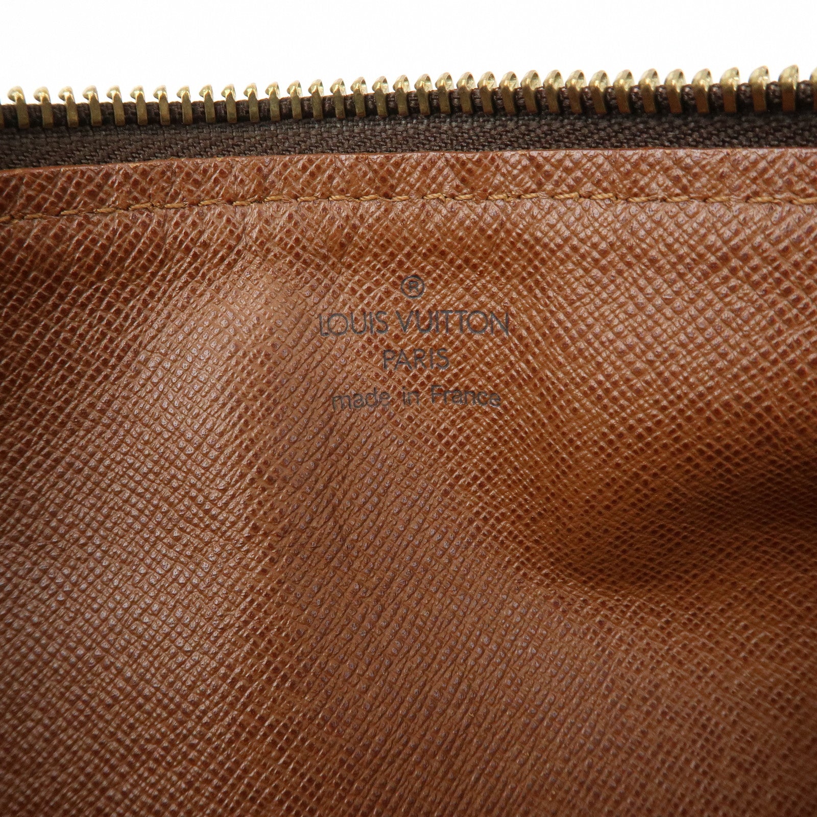 Louis Vuitton Monogram Papillon 30 Hand Bag Brown M51385