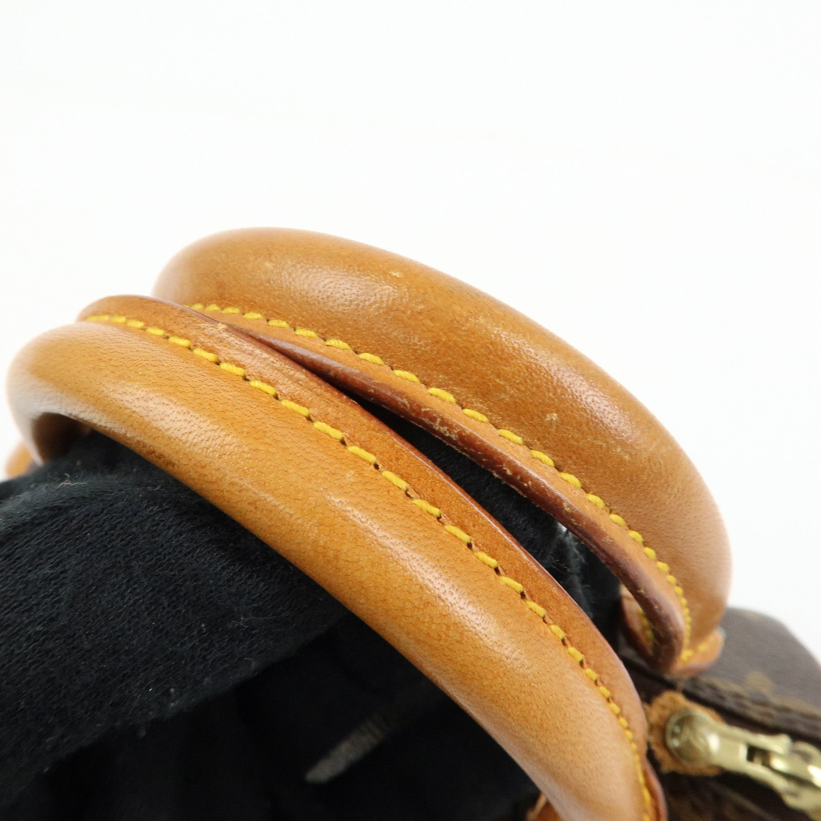 Louis Vuitton Monogram Canvas Mini Speedy Hand Bag & Strap M41534