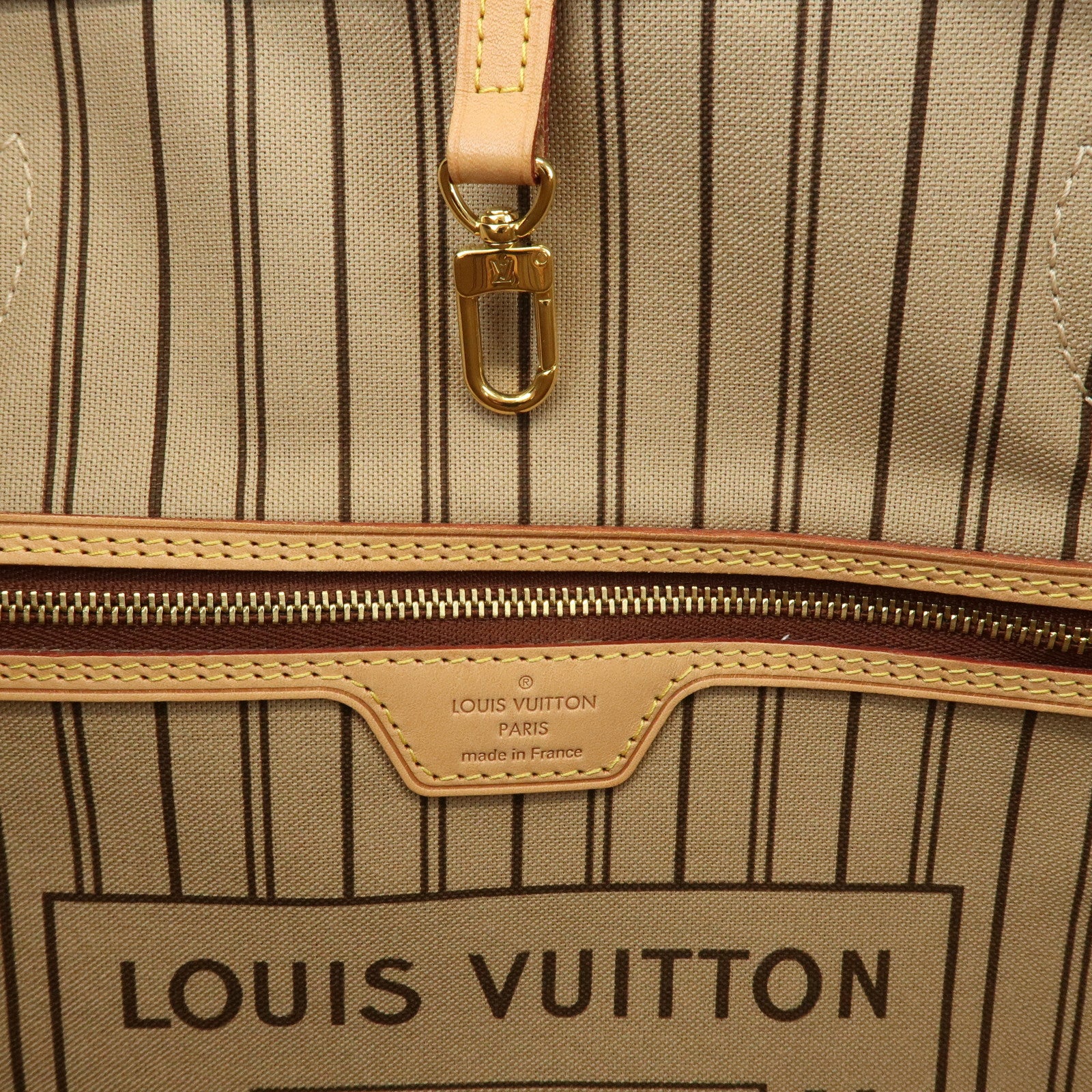 Louis Vuitton Monogram Neverfull MM Tote Bag Shoulder Bag Brown M40995
