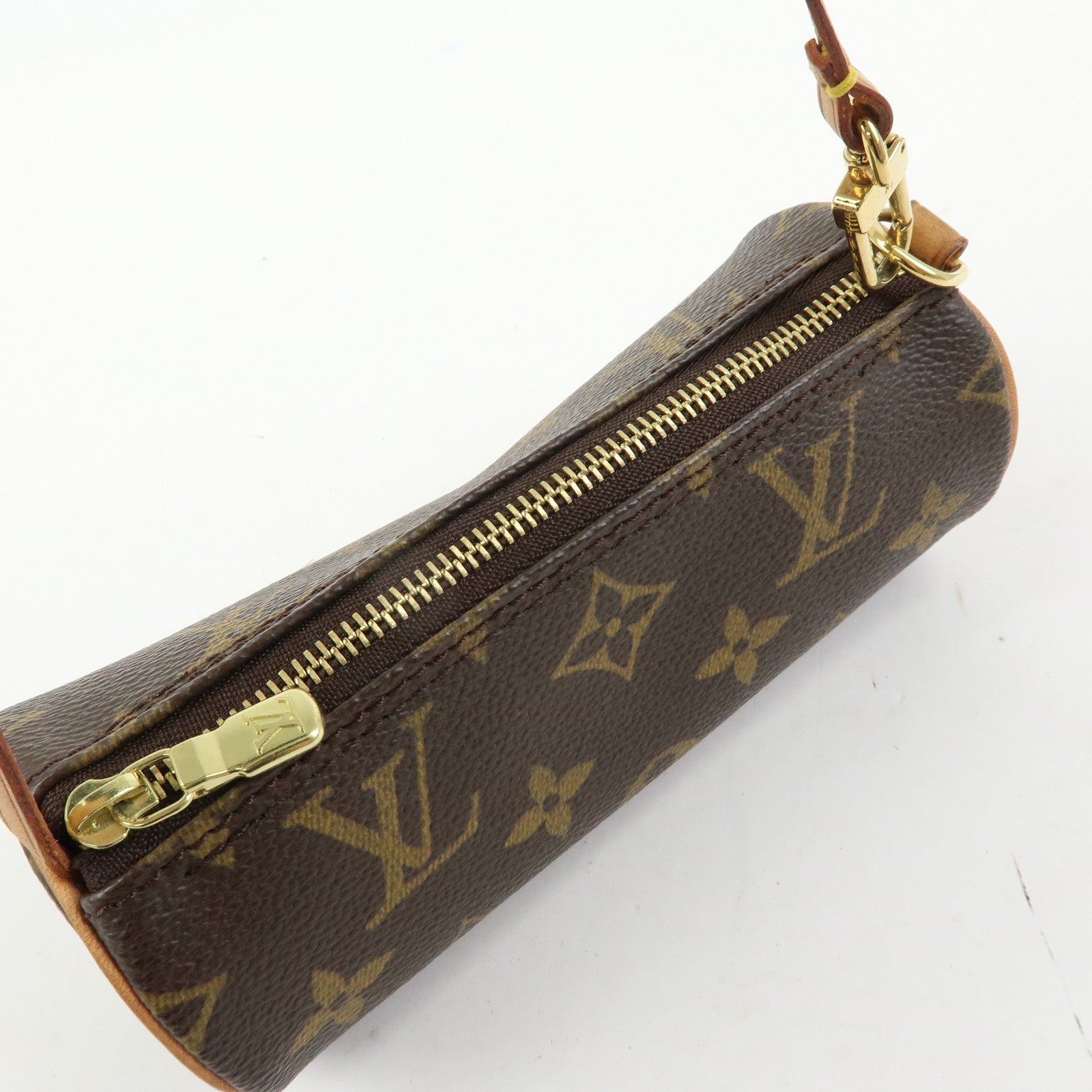 Louis Vuitton Monogram Mini Pouch for Papillon Bag Brown