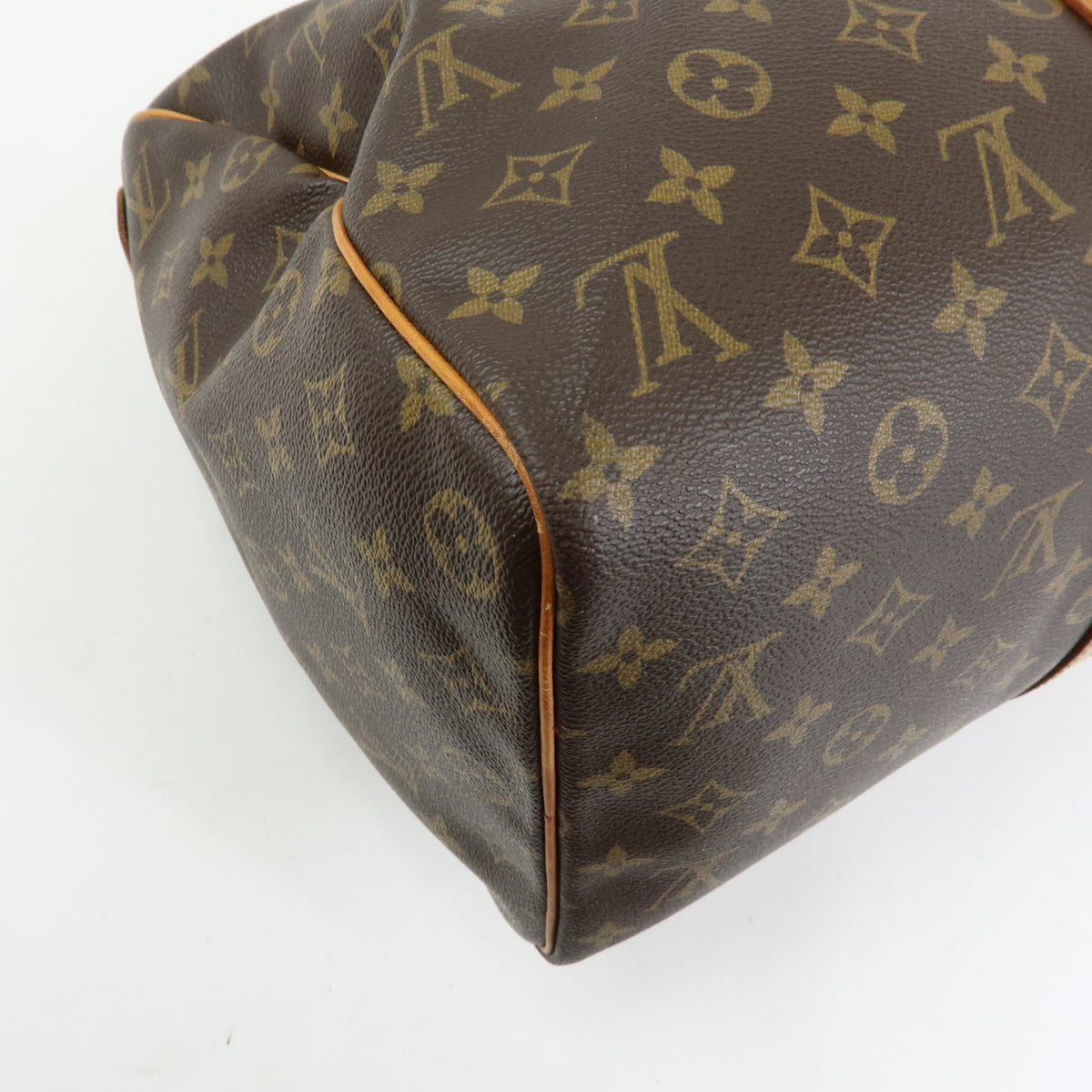 Louis Vuitton Monogram Keep All 45 Boston Bag Brown M41428