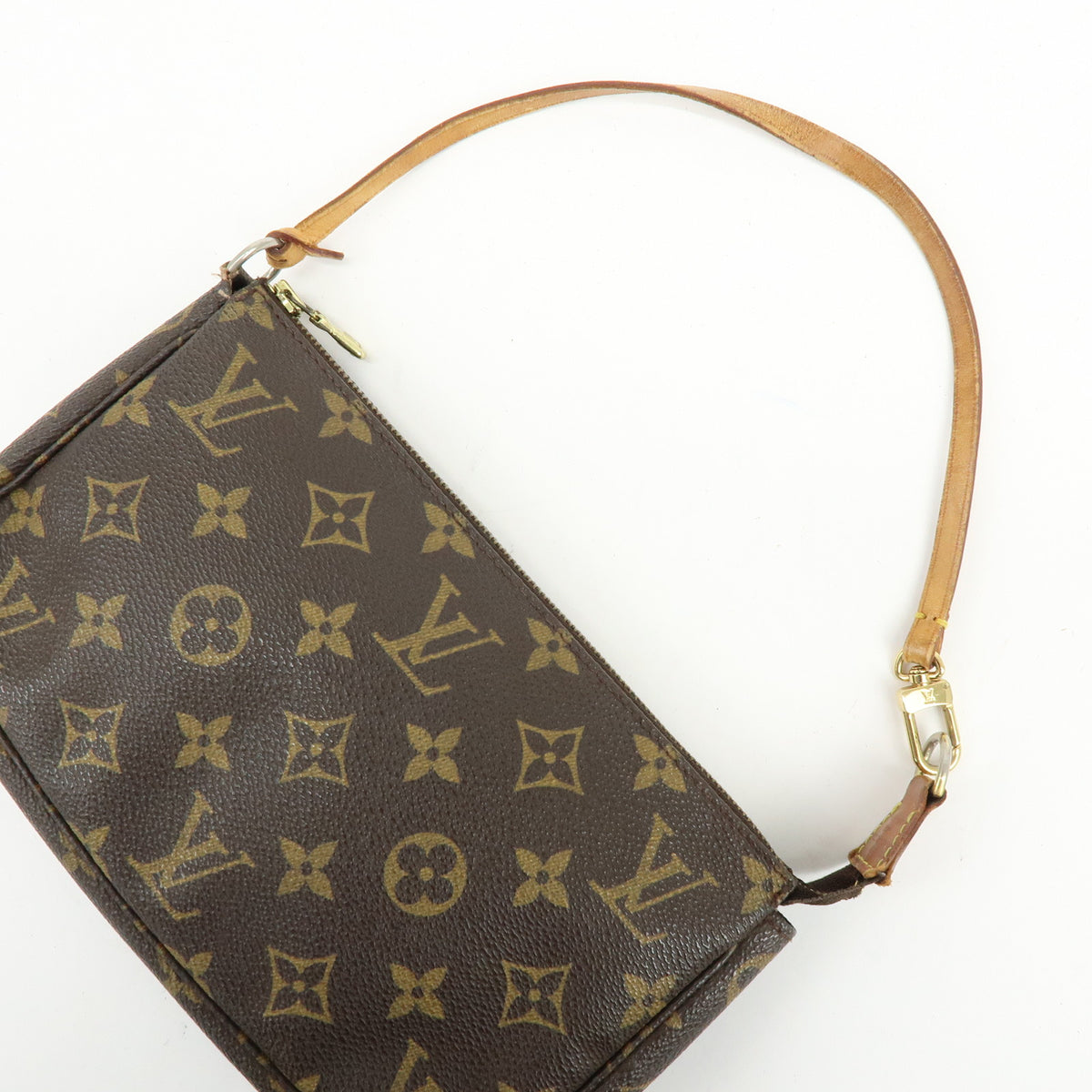 Louis Vuitton Monogram Pochette Accessoires Pouch Hand Bag M51980