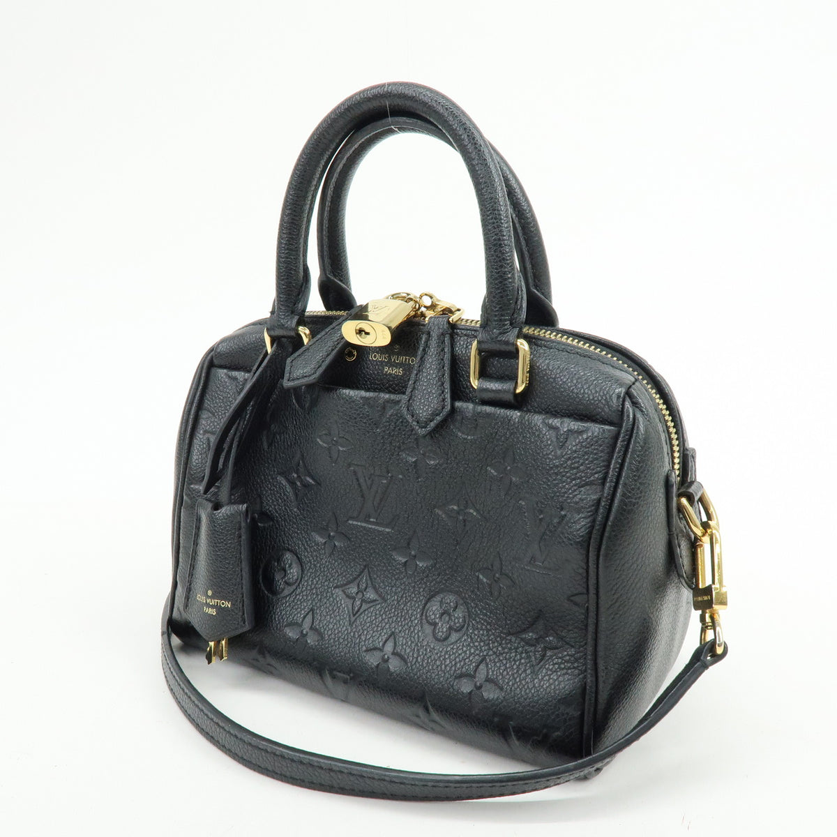Louis Vuitton Monogram Empreinte Speedy Bandouliere 20 2Way Bag M42397