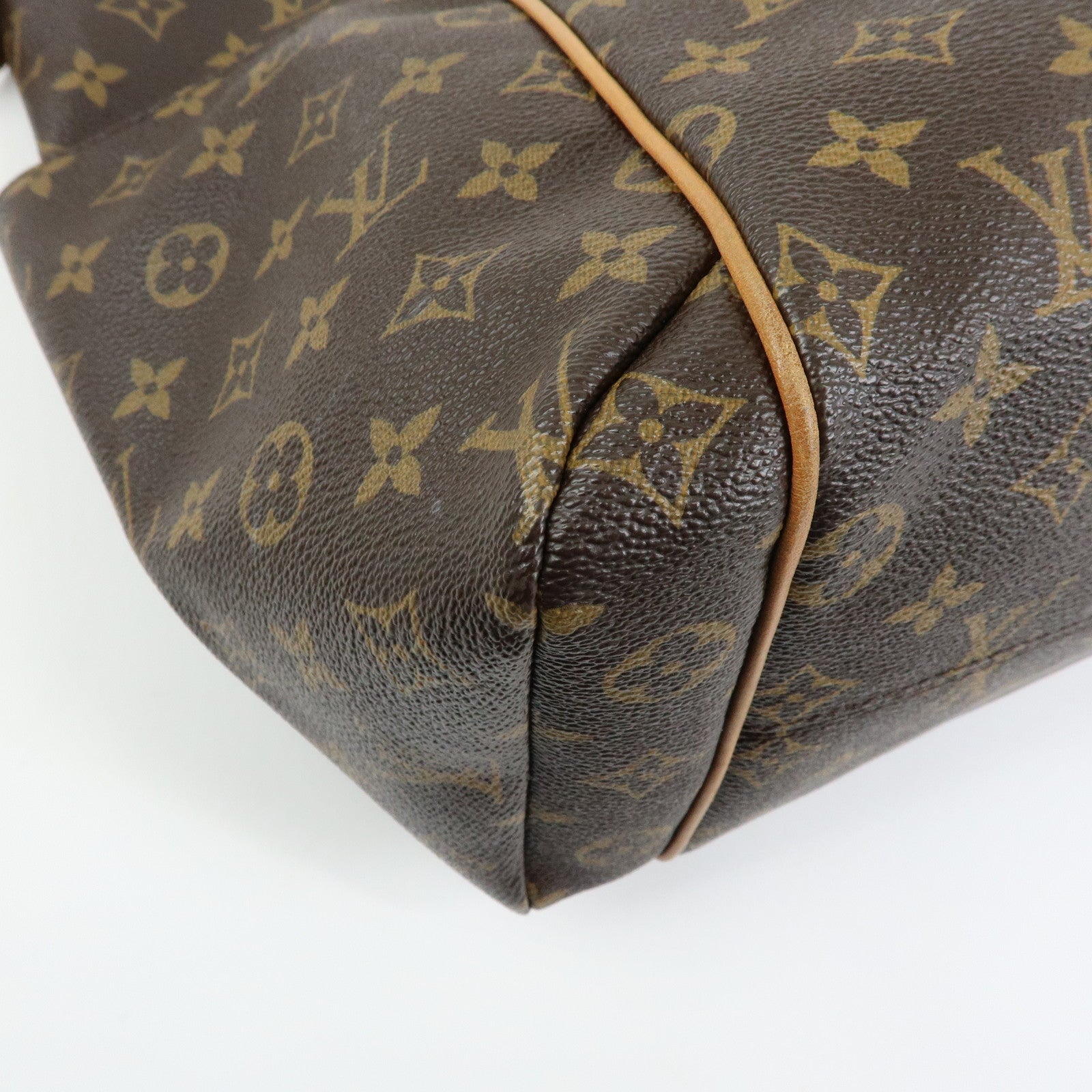 Louis Vuitton Monogram Totally MM Tote Shoulder Bag Brown M56689