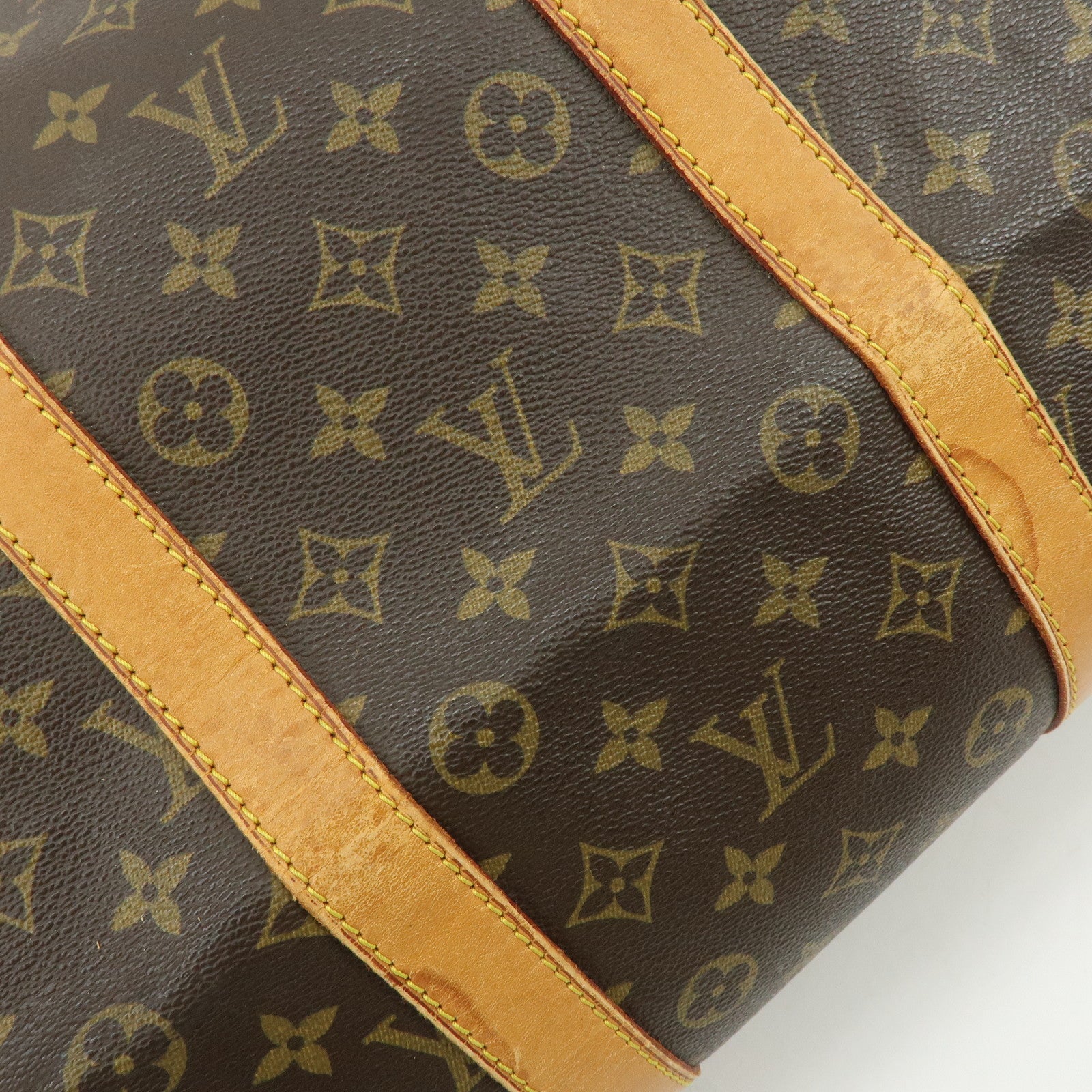 Louis Vuitton Monogram Keep All 55 Boston Bag Brown M41424