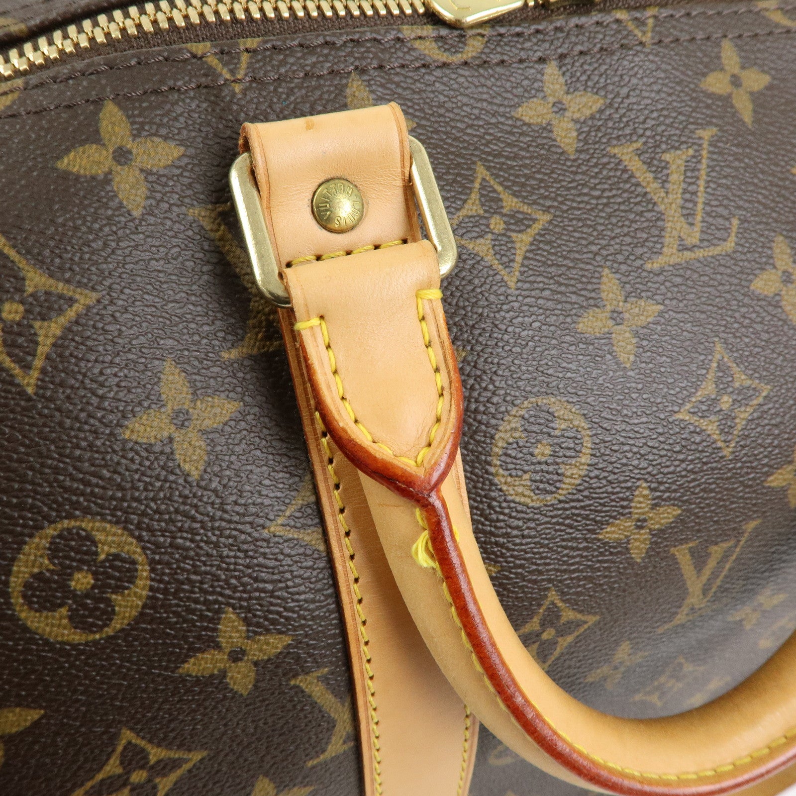 Louis Vuitton Monogram Keep All Bandouliere 55 Boston Bag M41414