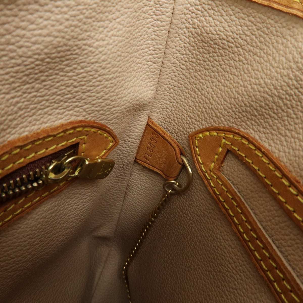 Louis Vuitton Monogram Canvas Bucket PM Hand Bag Brown M42238