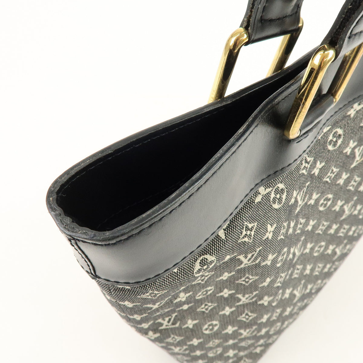 Louis Vuitton Monogram Mini Lucille GM Tote Bag Hand Bag Noir M92609