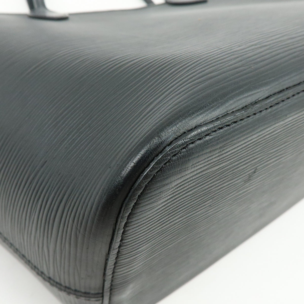 Louis Vuitton Epi Neverfull MM Shoulder Bag Tote Bag Noir M40932