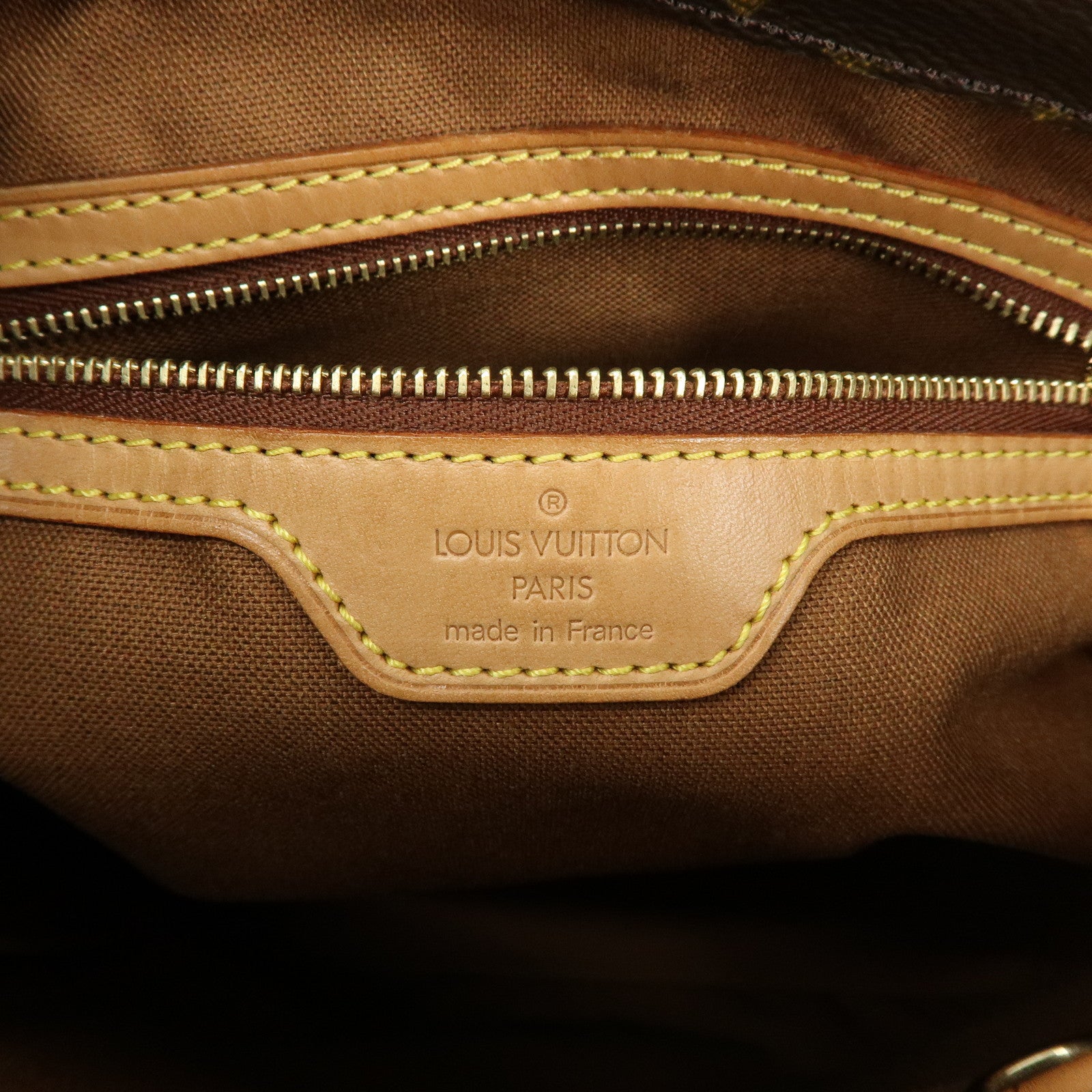 Louis Vuitton Monogram Cabas Piano Tote Bag Hand Bag M51148