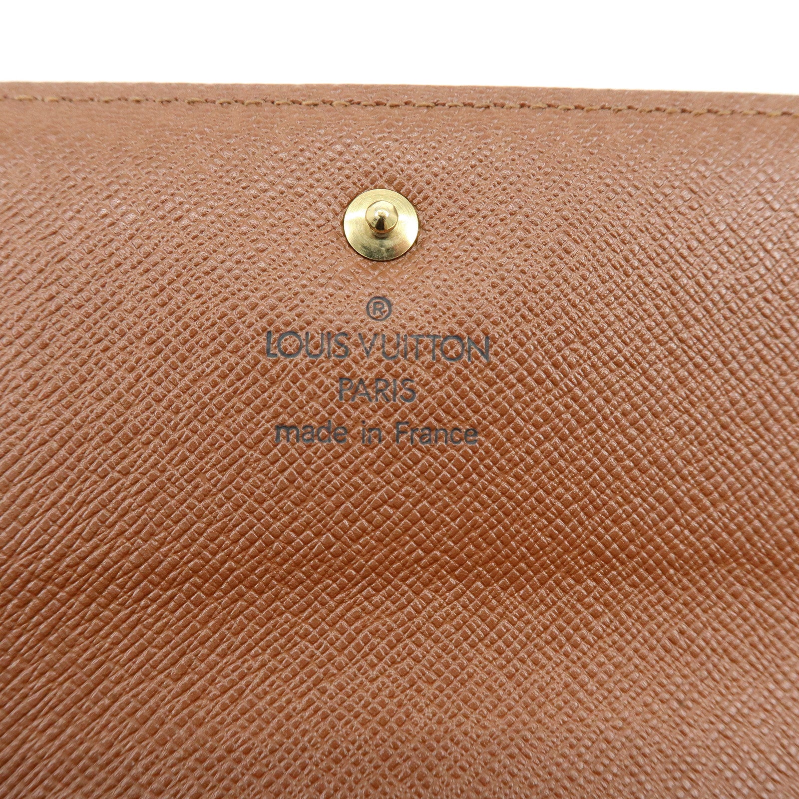 Louis Vuitton Monogram Porte Tresor International Wallet M61215