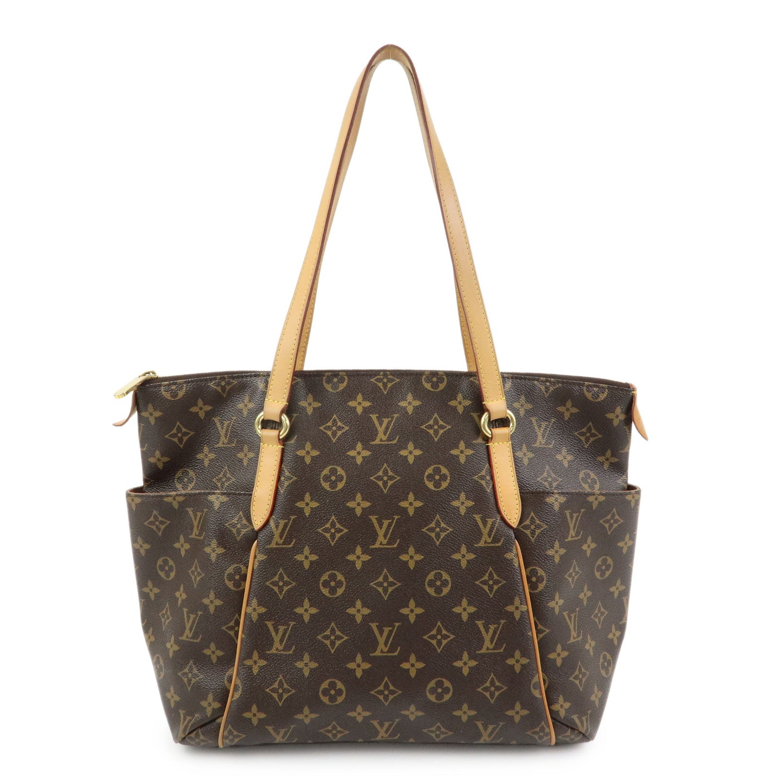 Louis Vuitton Monogram Totally MM Tote Shoulder Bag Brown M56689