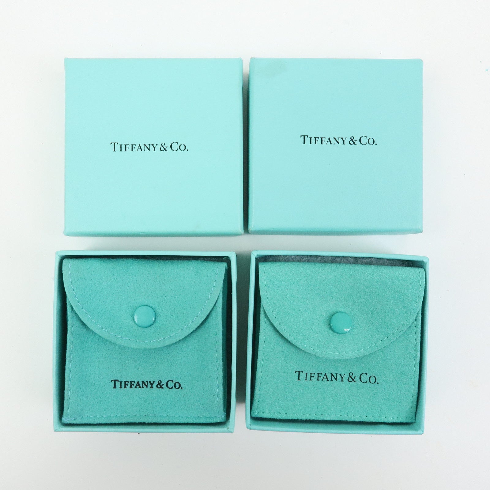 Tiffany&Co. Set of 10 Jewelry Paper Box Dust Bag For Necklaces